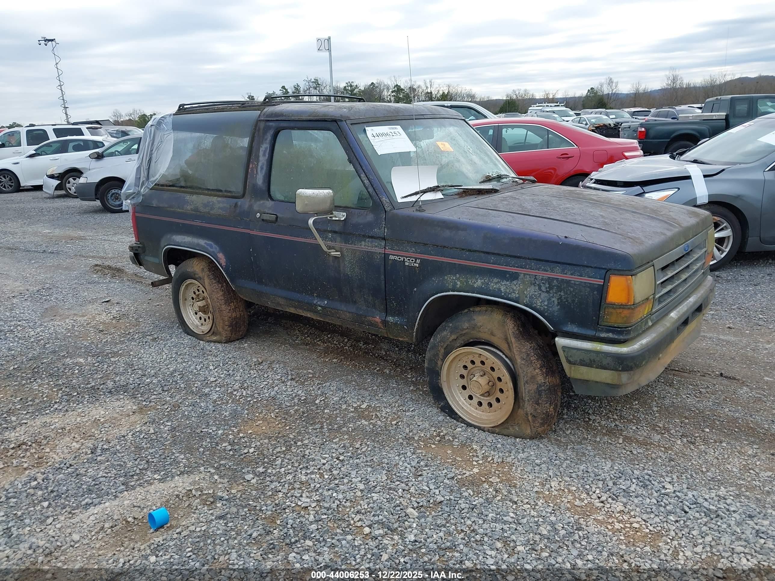 1990 Ford Bronco, VIN 1FMCU12T1LUB40467 — Biohazard / chemical