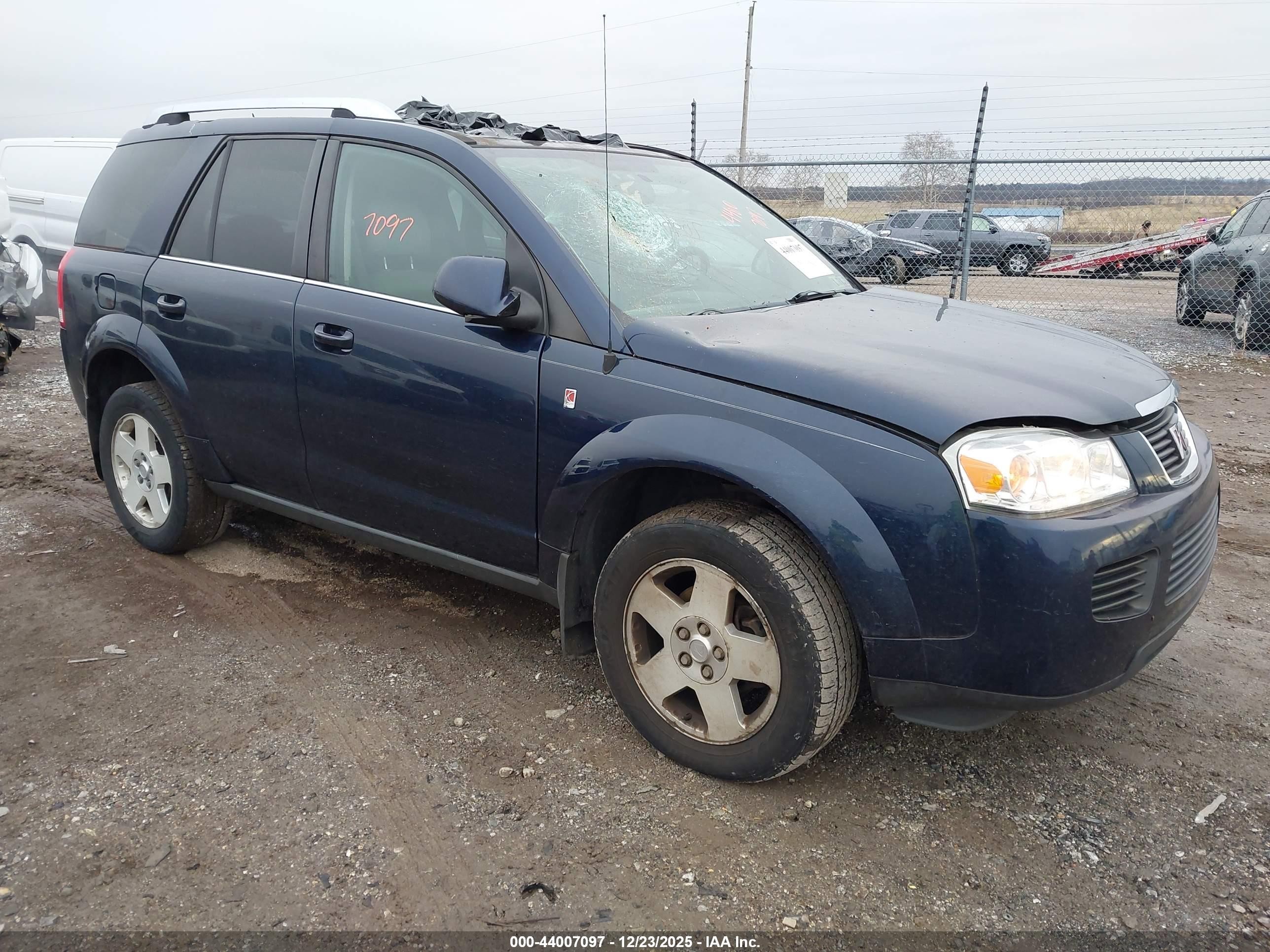 2007 Saturn VUE V6, VIN 5GZCZ53427S879397 — Крыша