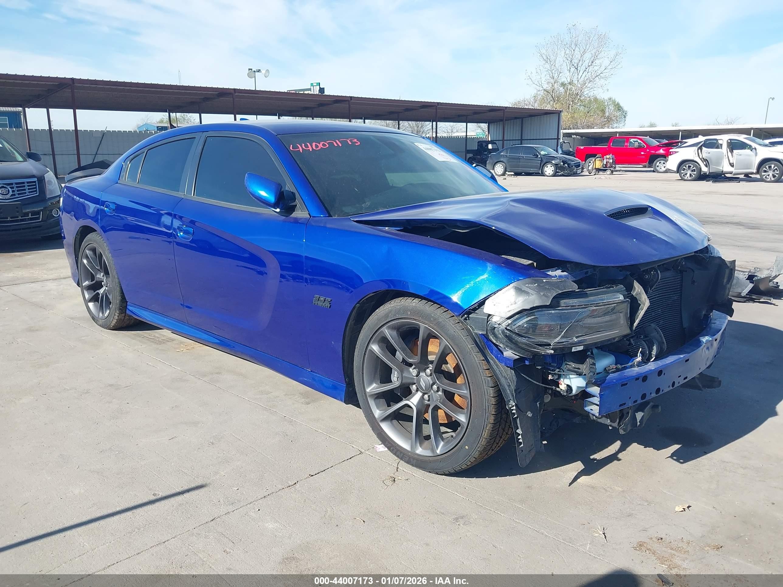 2021 Dodge Charger Scat Pack, VIN 2C3CDXGJ5MH544170 — Front end