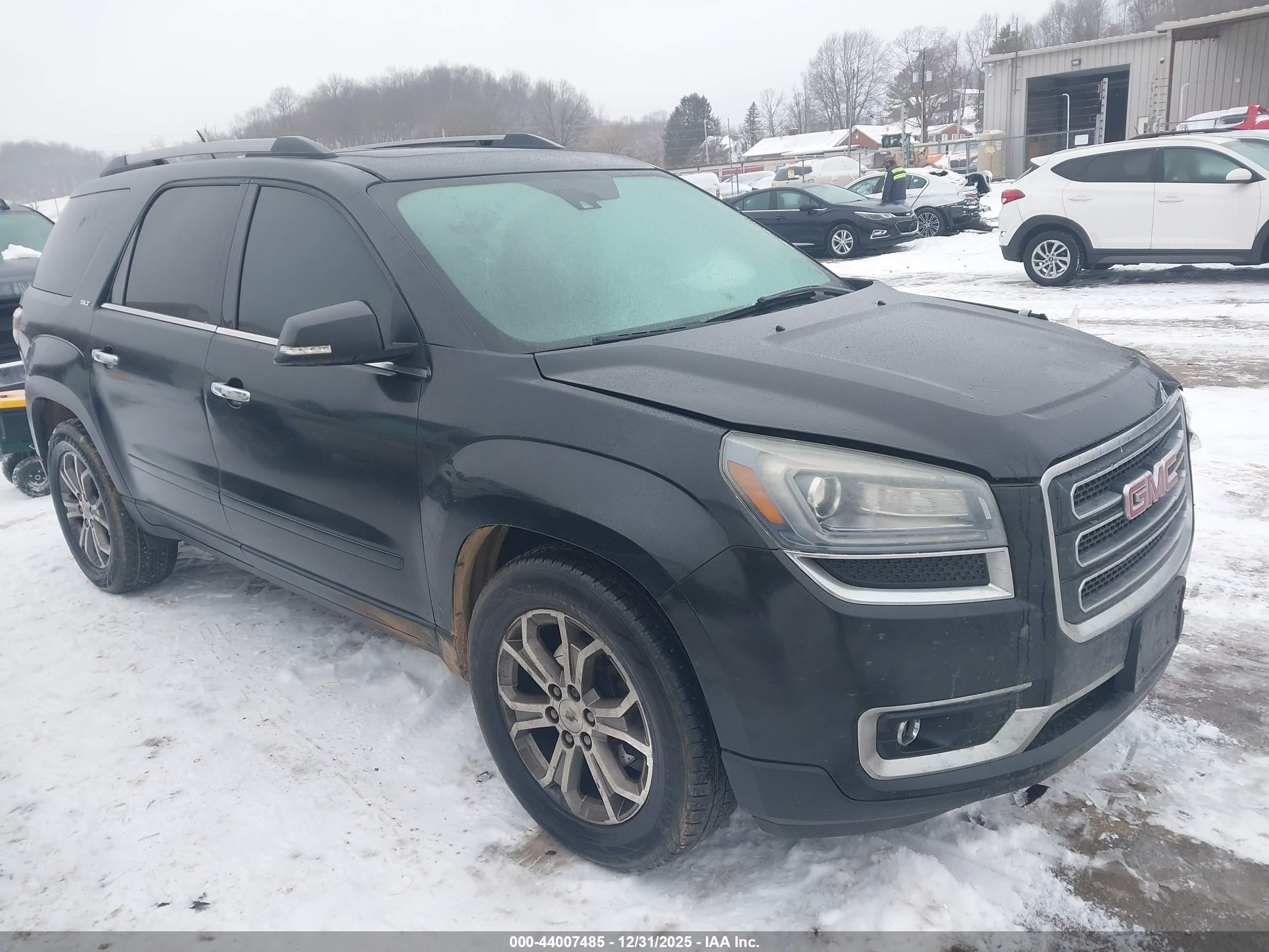 2014 GMC Acadia SLT, VIN 1GKKVRKD0EJ376959 — Front end