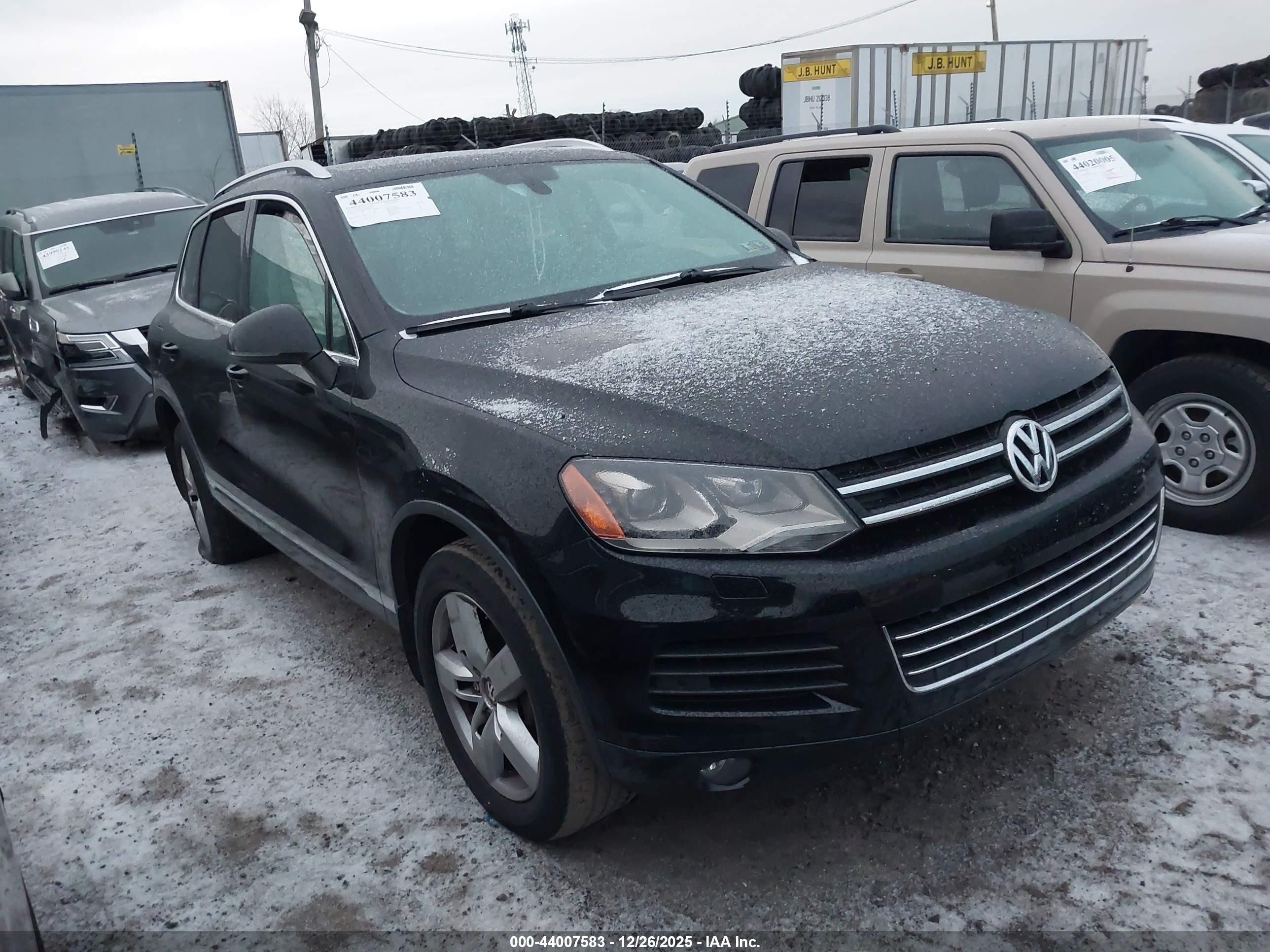 2012 Volkswagen Touareg Sport, VIN WVGFF9BP0CD000046 — Electrical