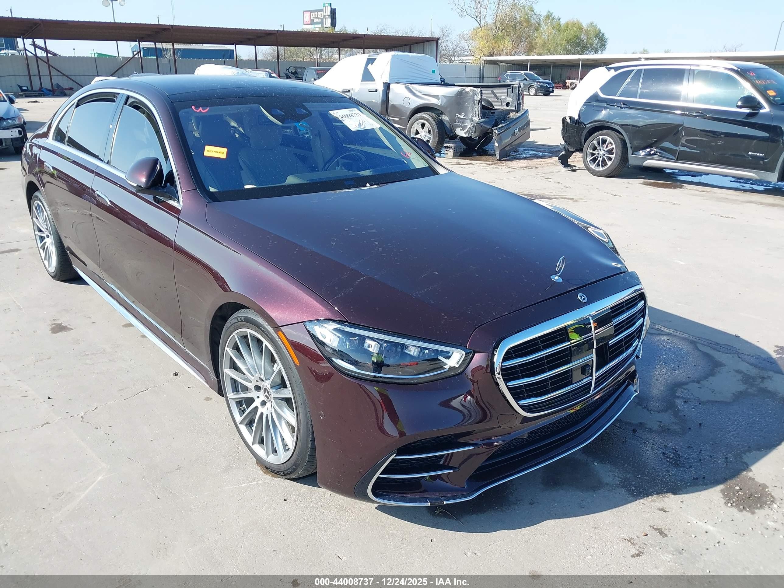 2023 Mercedes-Benz S 580, VIN W1K6G7GBXPA224165 — Front end