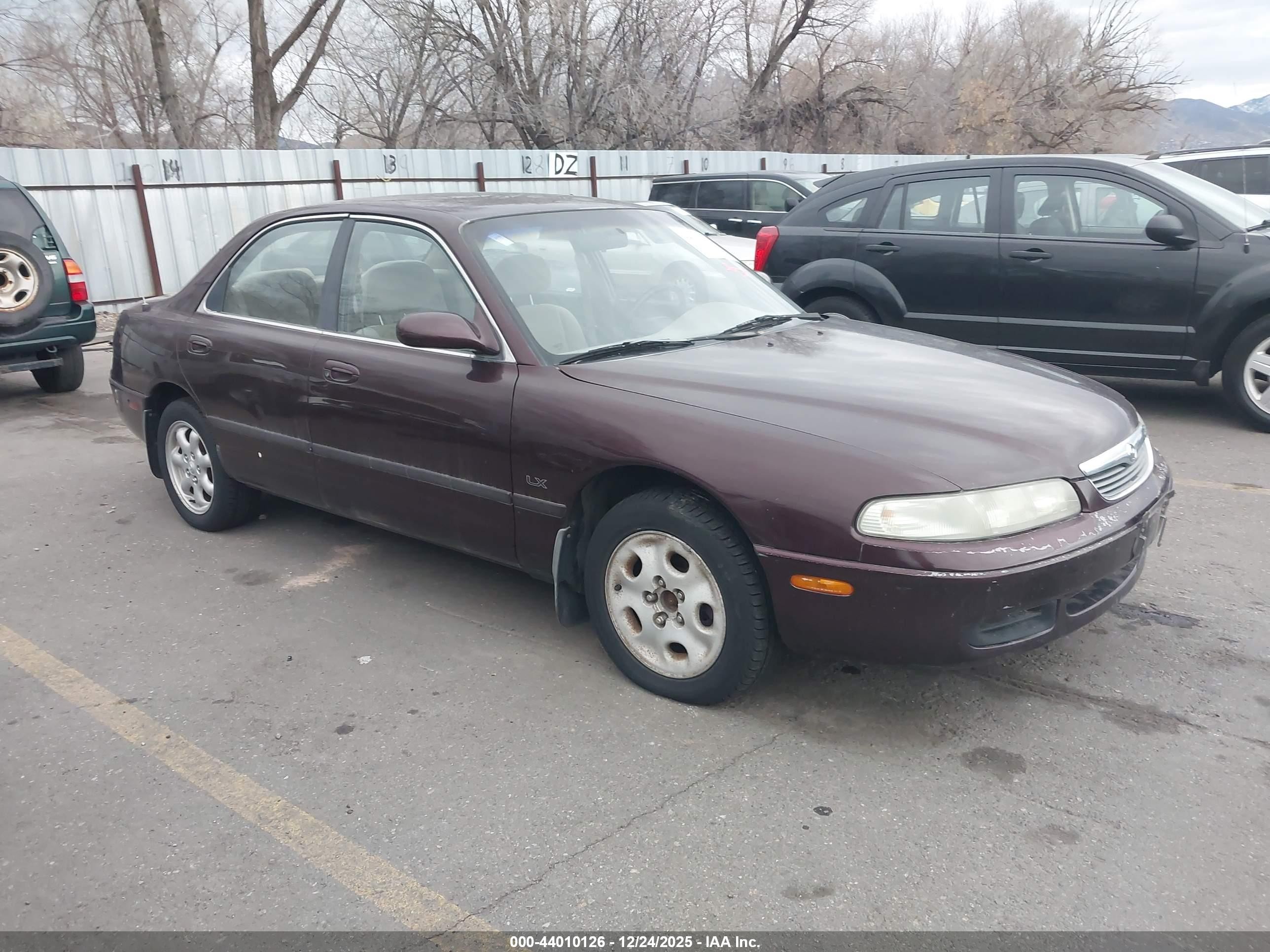 1996 Mazda 626 ES, VIN 1YVGE22D6T5510561 — Front end