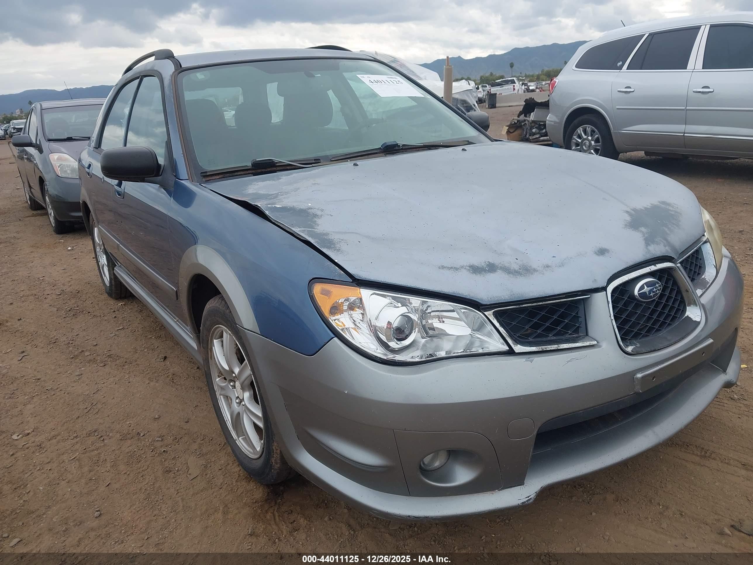 2007 Subaru Impreza Outback Special Sports, VIN JF1GG63657H805622 — Repossession