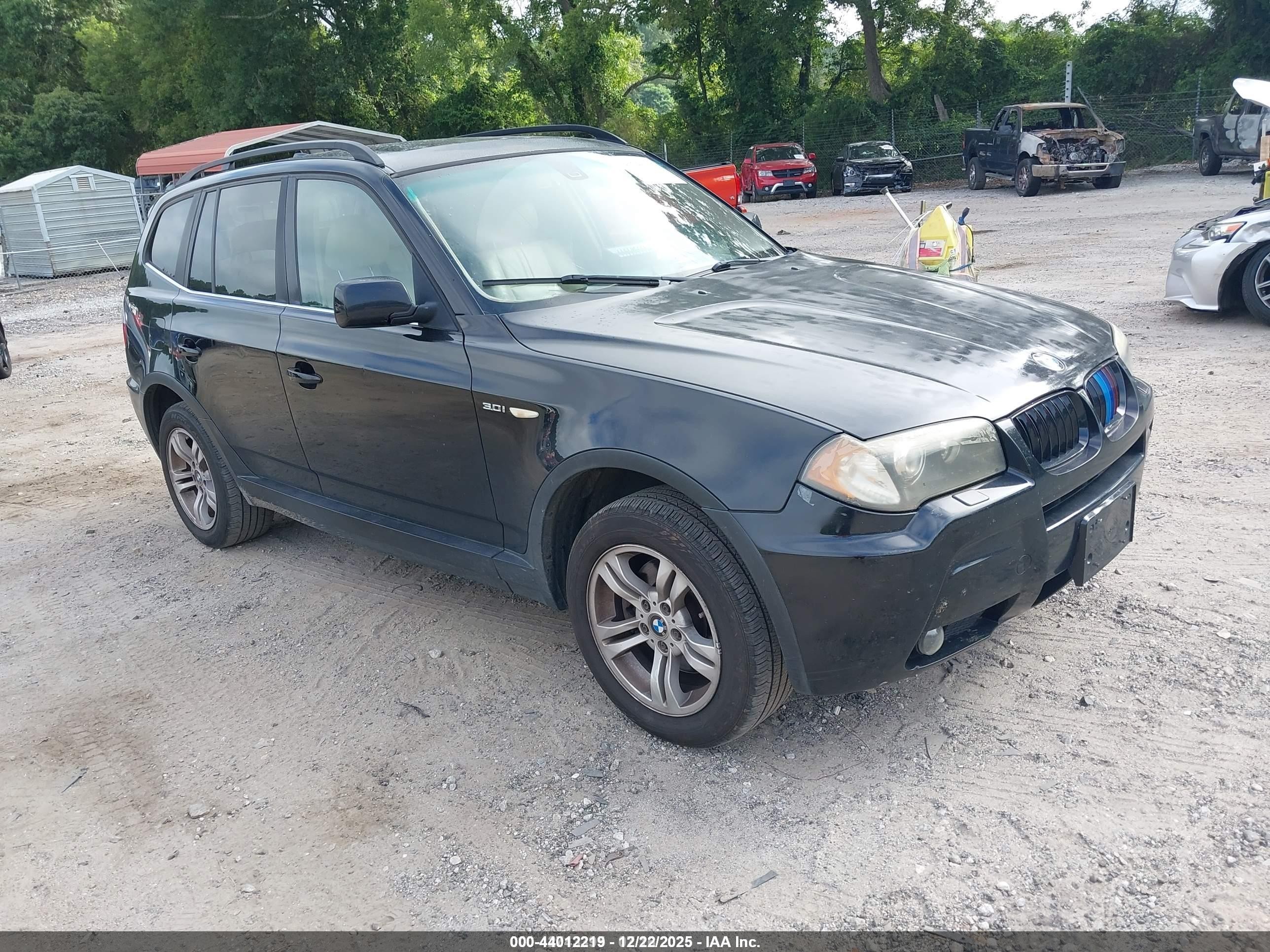 2006 BMW X3 3.0i, VIN WBXPA93476WG74690 — Бок