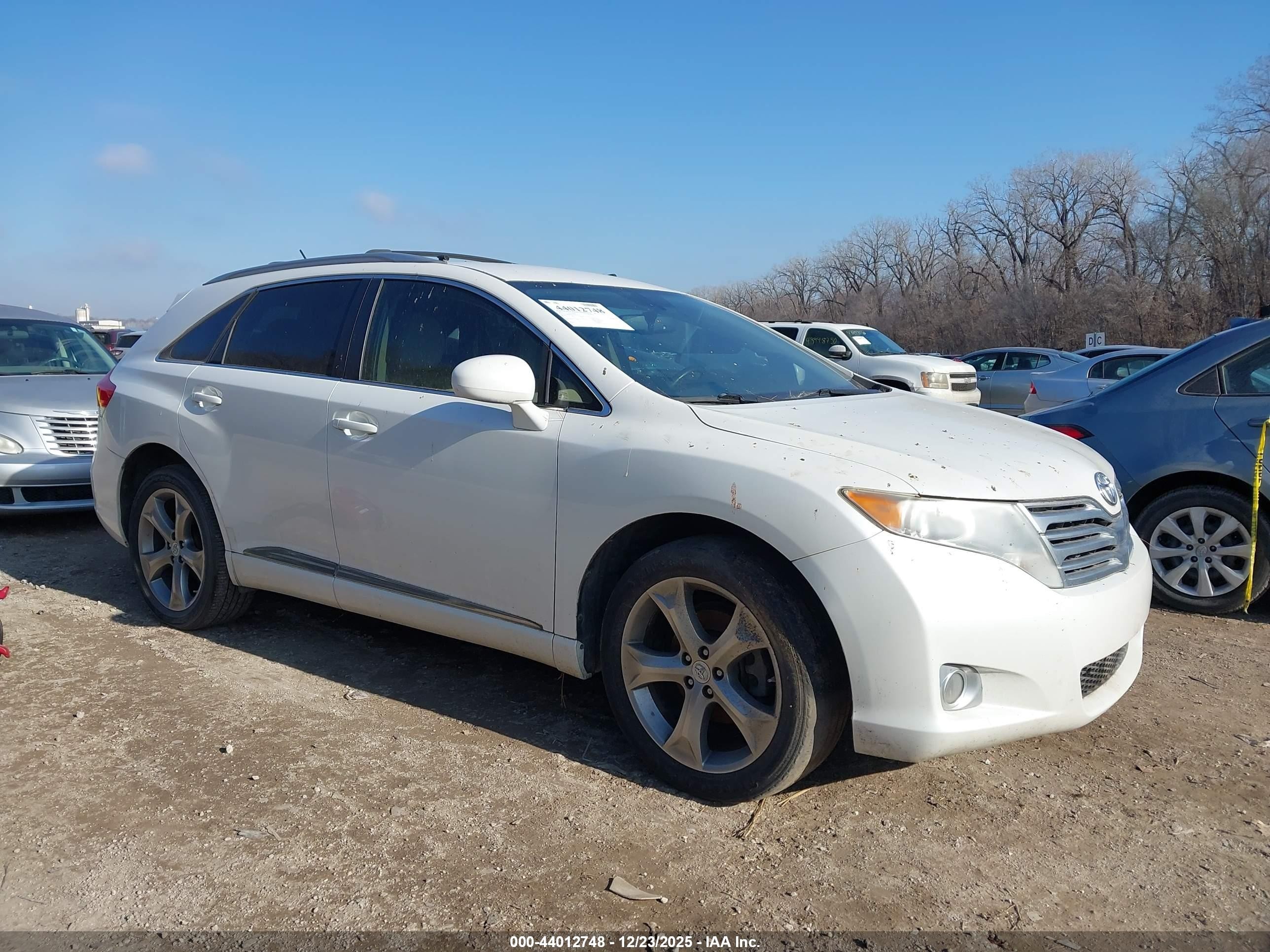 2012 Toyota Venza XLE, VIN 4T3ZK3BB9CU050137 — Front end
