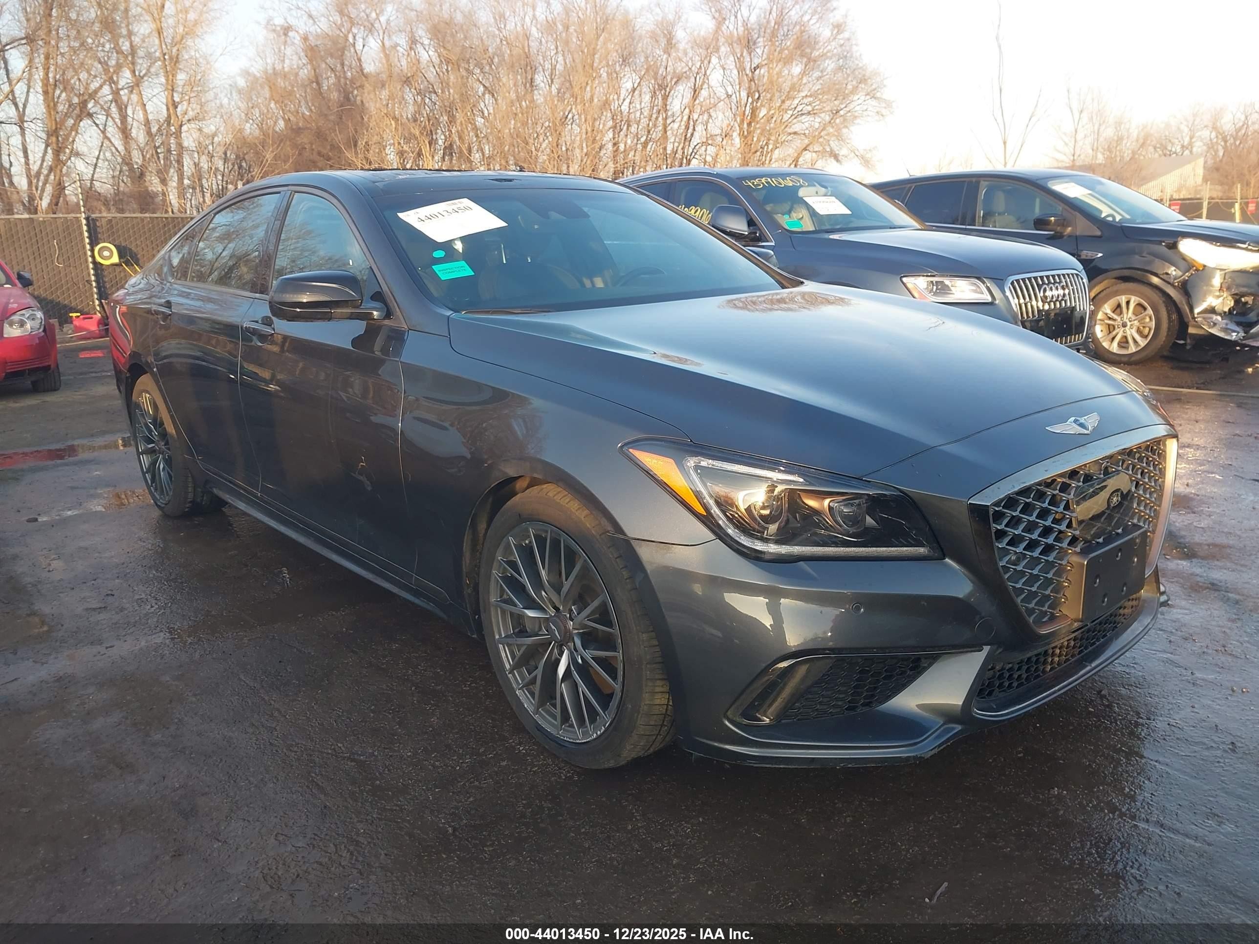2018 Genesis G80 Sport, VIN KMHGN4JB0JU252991 — Roof