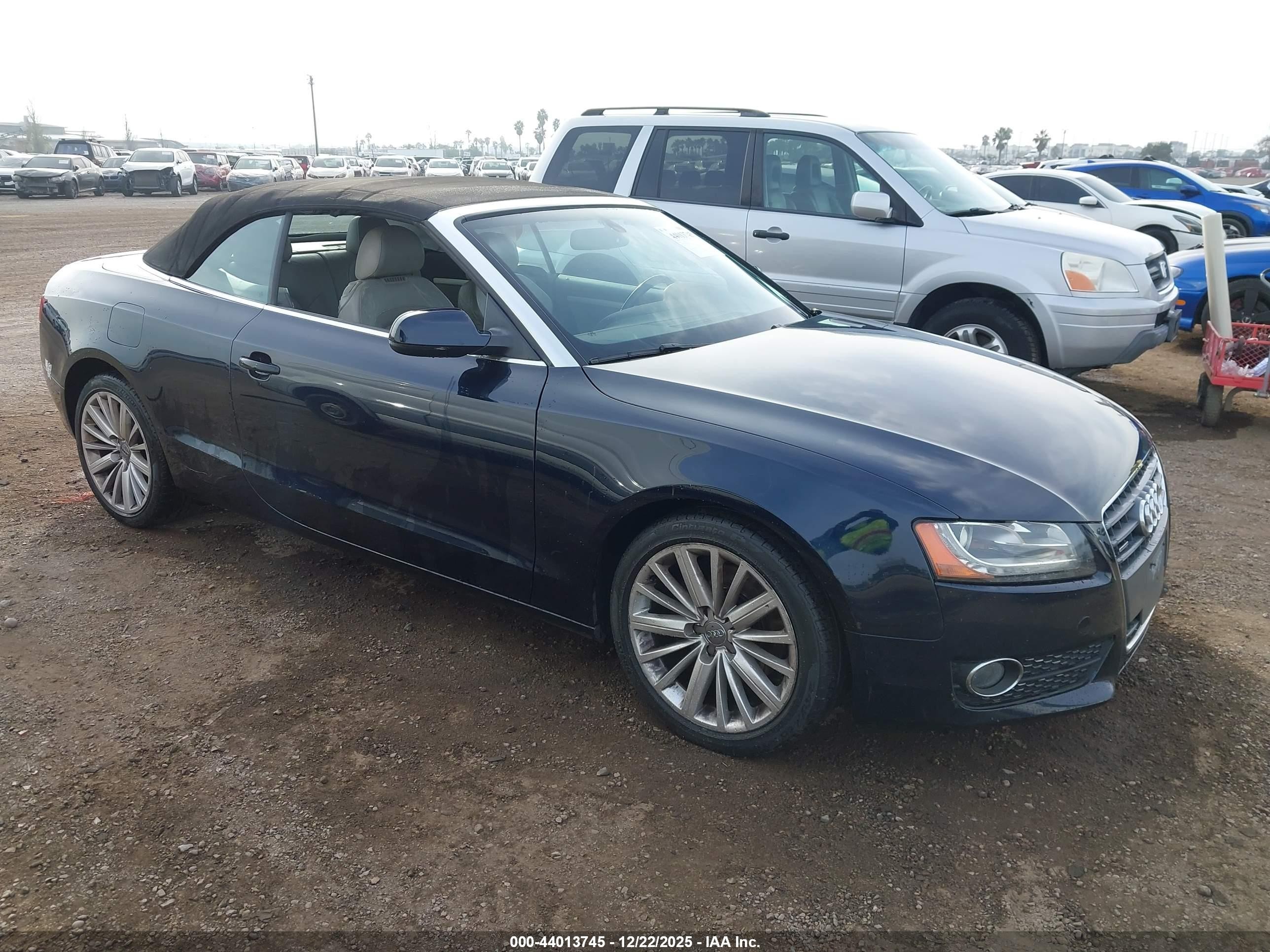 2010 Audi A5 Premium Plus, VIN WAULFAFH4AN021725 — Rear end
