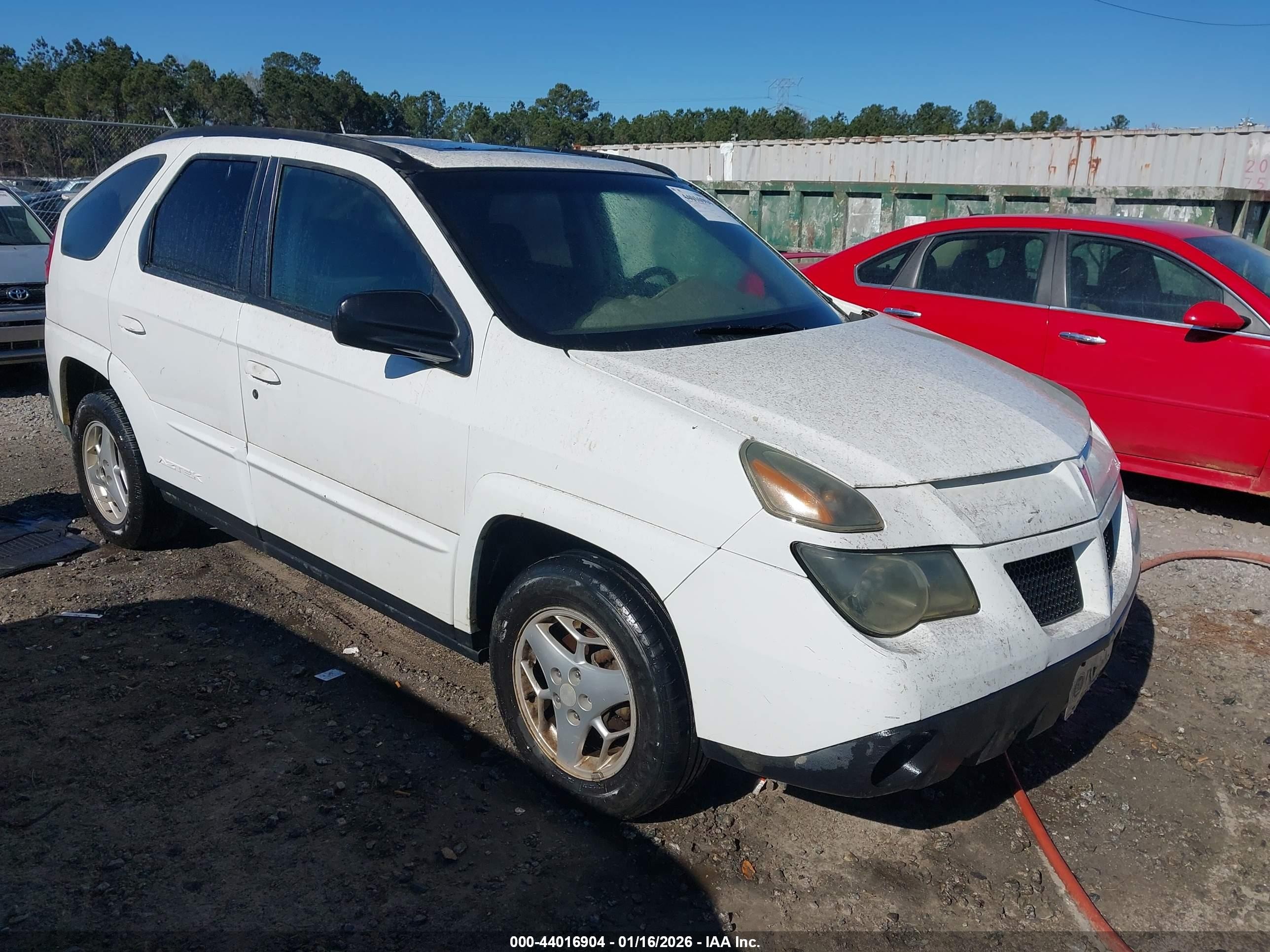 2003 Pontiac Aztek, VIN 3G7DA03E23S536952 — Rear end