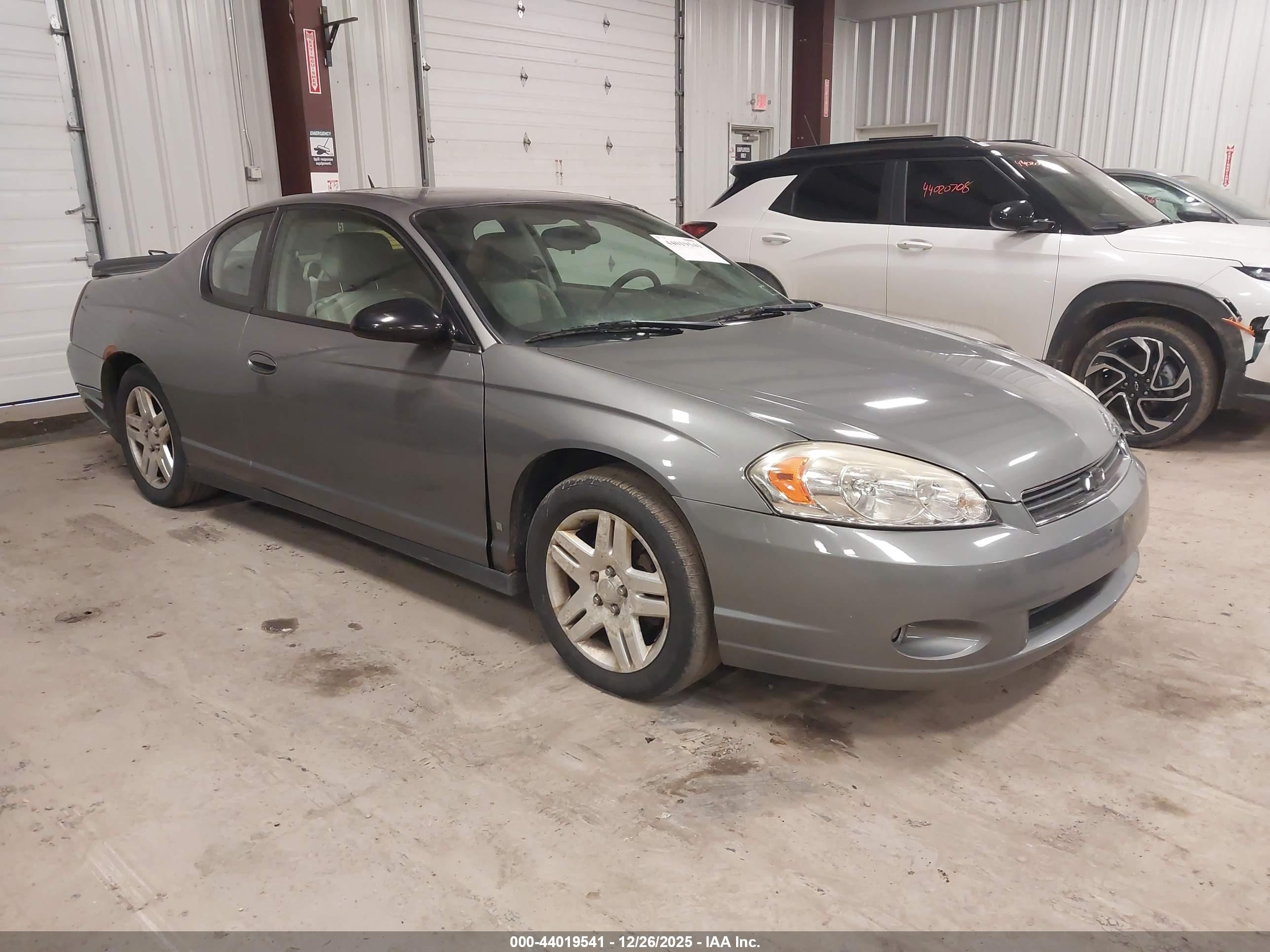 2006 Chevrolet Monte Carlo LT 3.9L, VIN 2G1WK151169256683 — Side