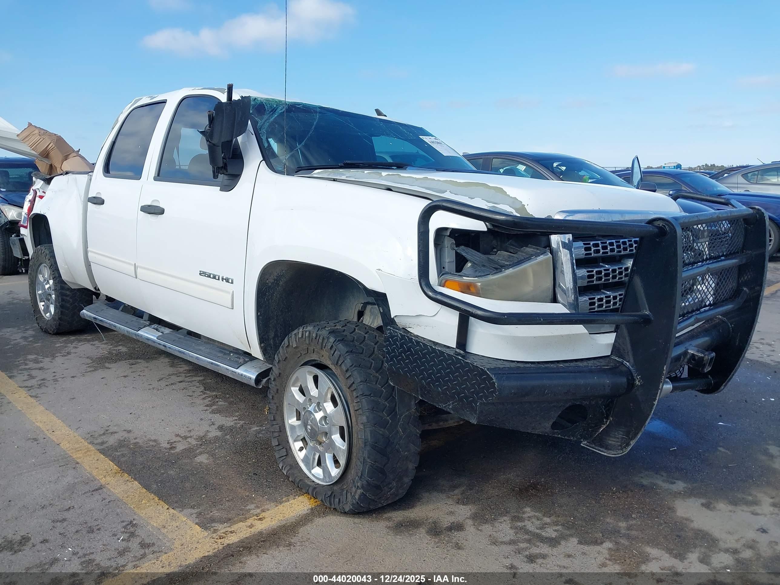 2012 GMC Sierra 2500HD SLE, VIN 1GT120C87CF145599 — Rollover