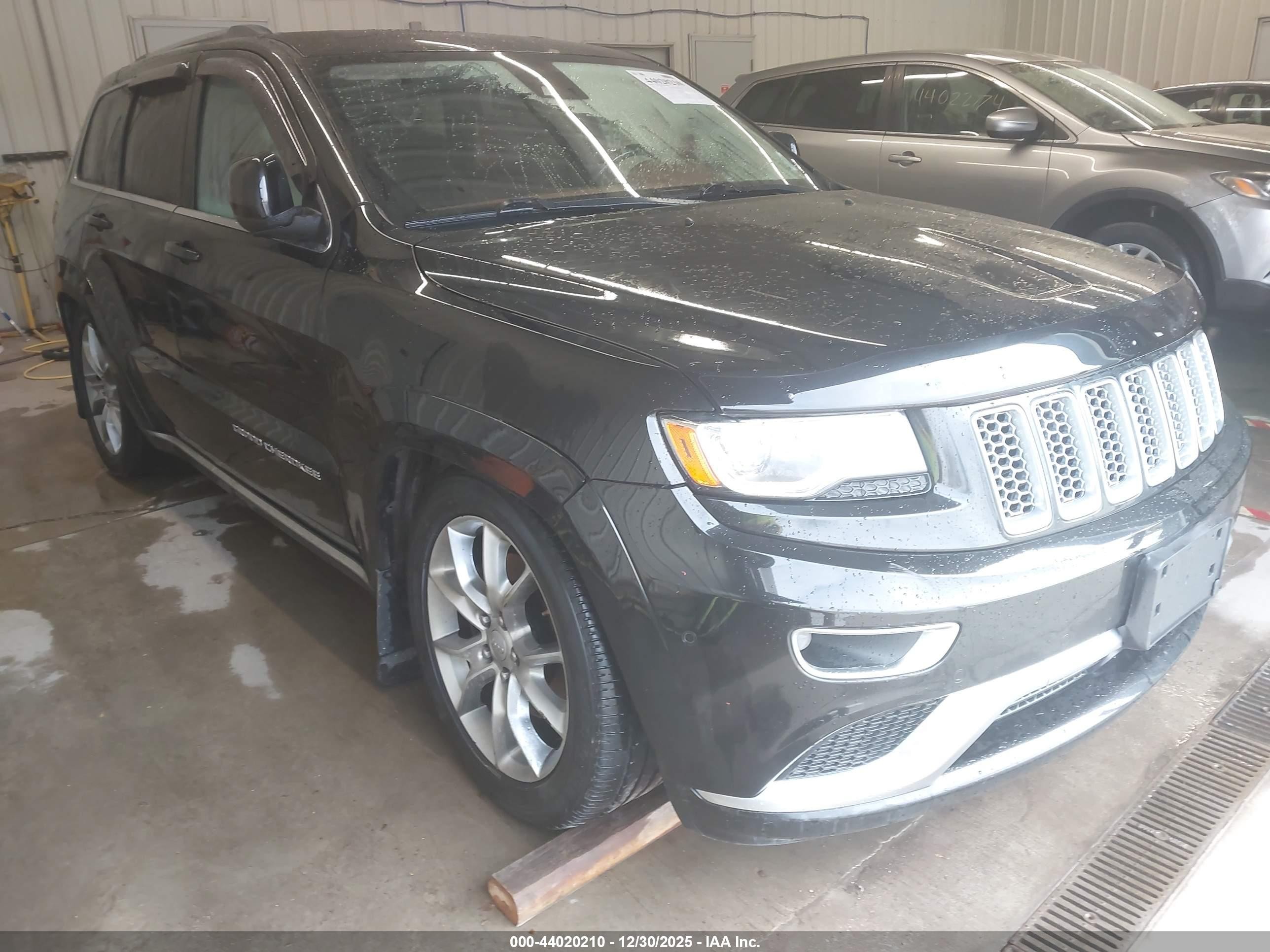 2015 Jeep Grand Cherokee Summit, VIN 1C4RJFJT9FC833514 — Бок