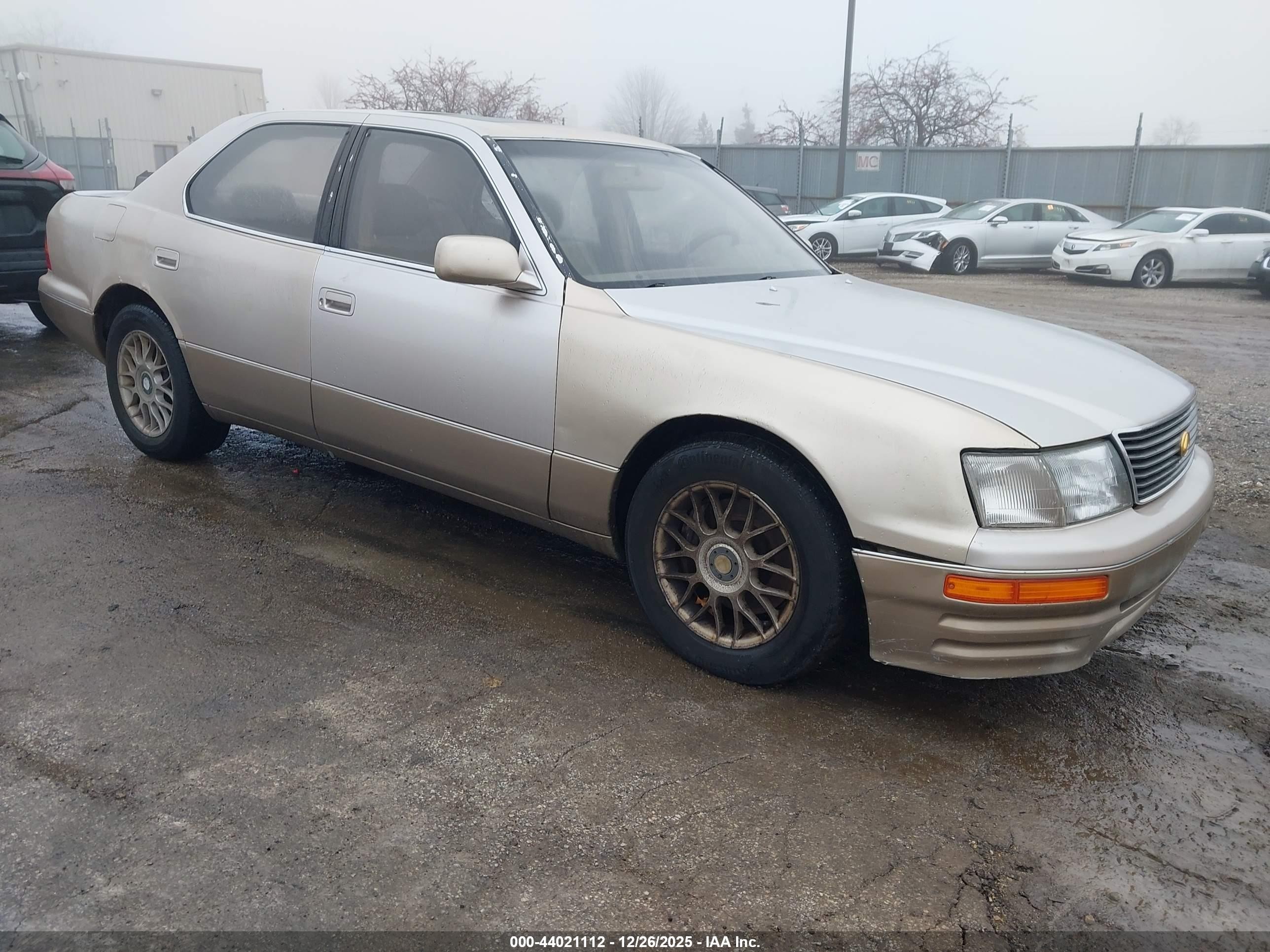 1995 Lexus LS 400, VIN JT8UF22E3S0026842 — Mechanical