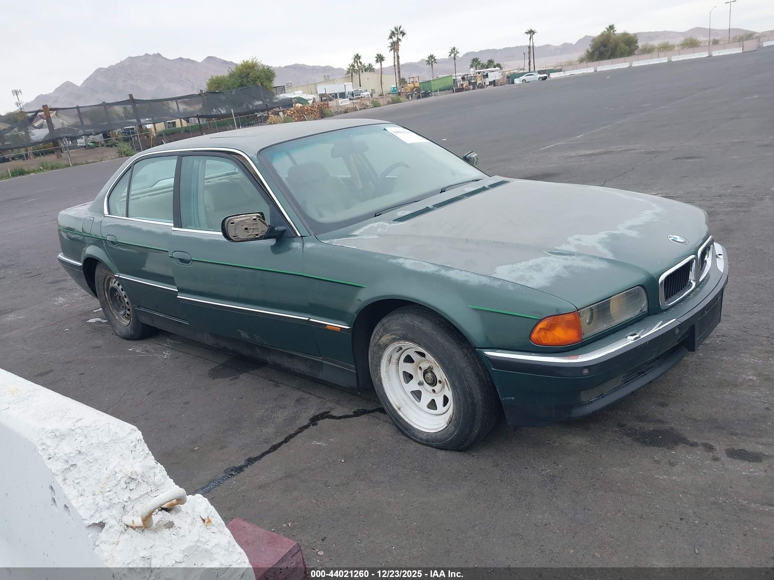 1998 BMW 7 Series 740iL, VIN WBAGJ8323WDM23600 — Side