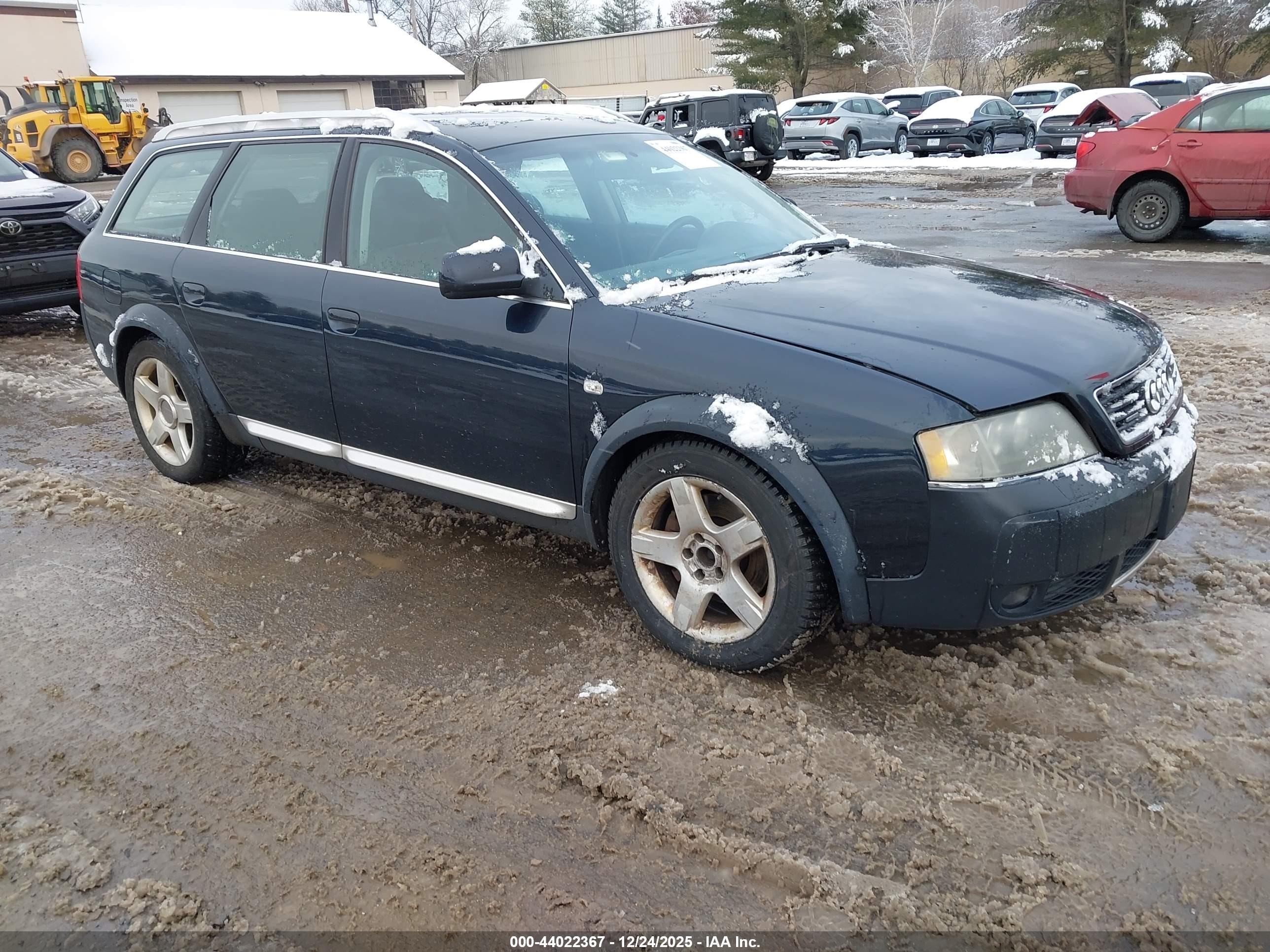 2004 Audi allroad A6 V8, VIN WA1YD64B14N098111 — Бок