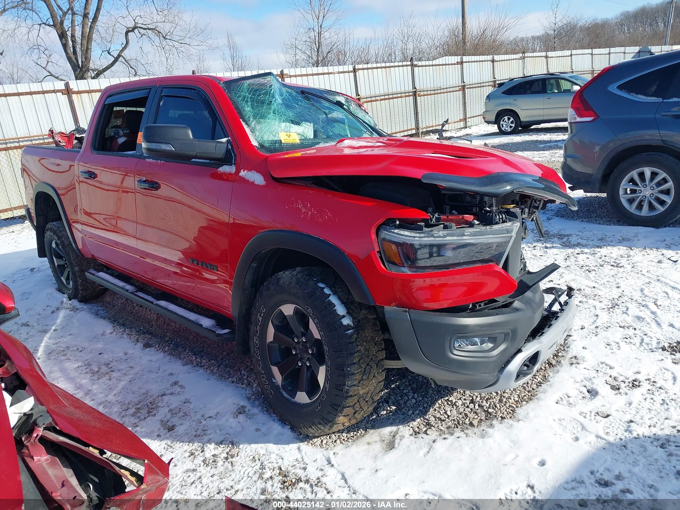 2023 Ram 1500 Rebel, VIN 1C6SRFLT6PN611405 — Биологическое загрязнение