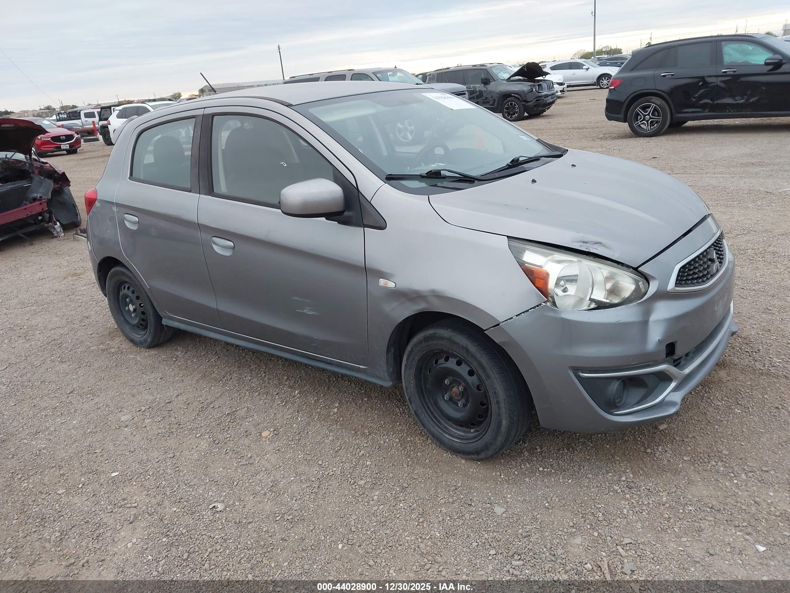 2018 Mitsubishi Mirage ES, VIN ML32A3HJ2JH013603 — Repossession