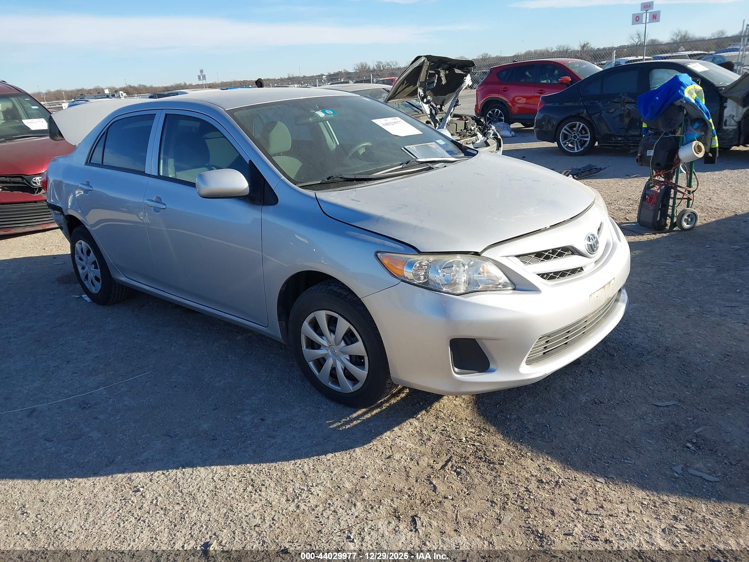 2013 Toyota Corolla L, VIN 5YFBU4EE4DP197453 — Rear end