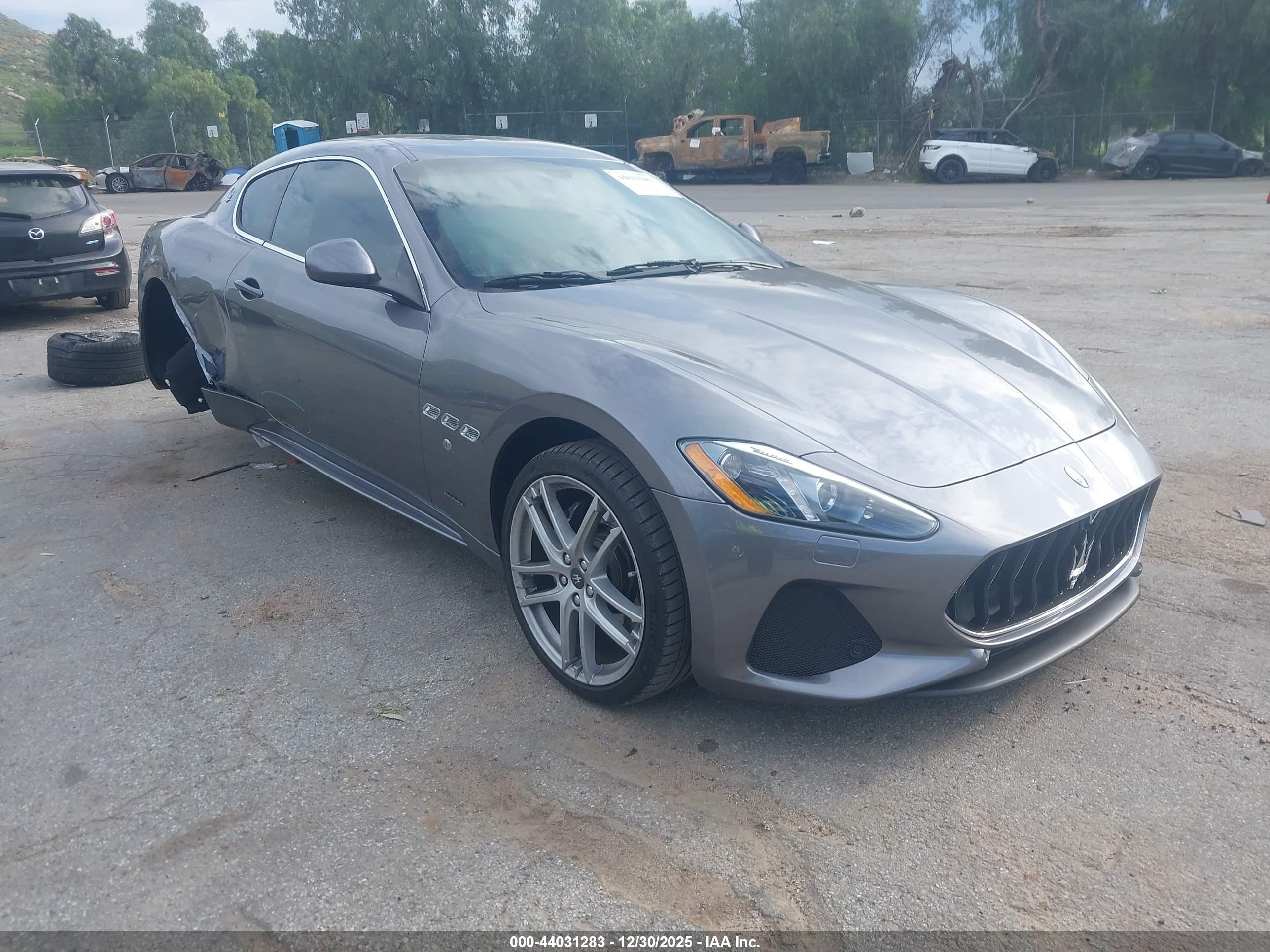 2018 Maserati GranTurismo Sport, VIN ZAM45VLA9J0271219 — Механическое