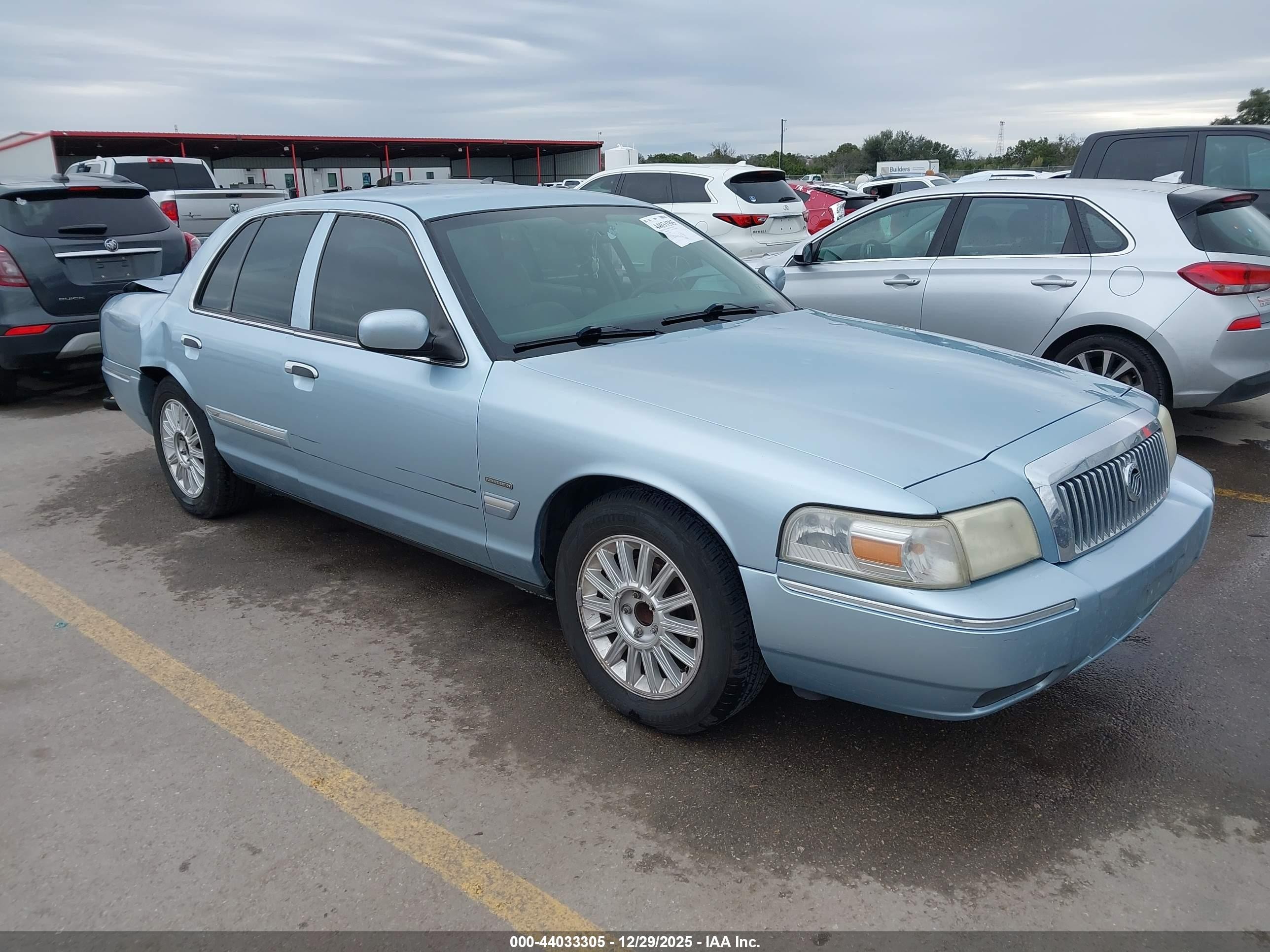 2010 Mercury Grand Marquis LS, VIN 2MEBM7FVXAX629033 — Hail