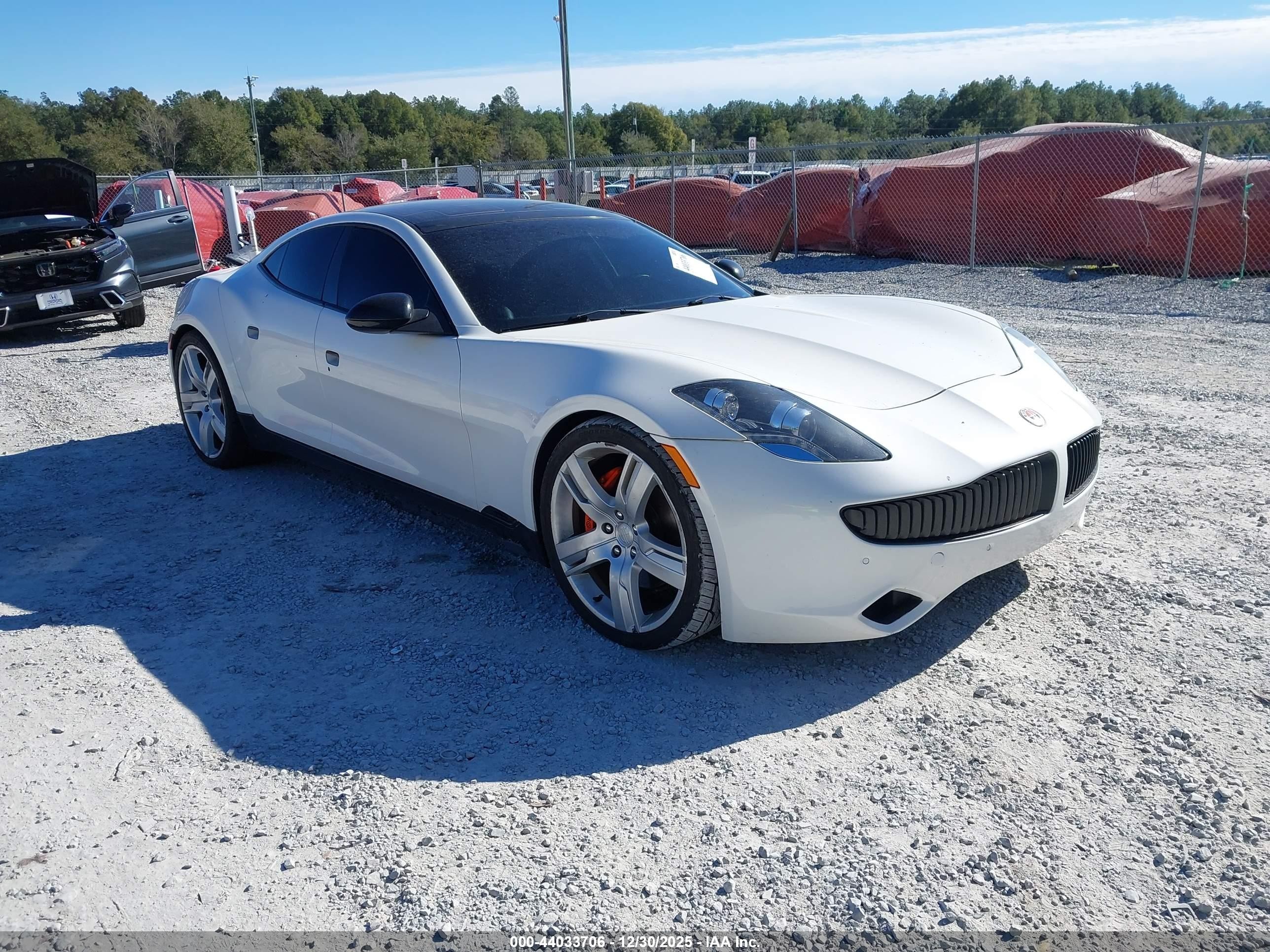 2012 Fisker Karma EcoSport, VIN YH4K14AA7CA001400 — Front end