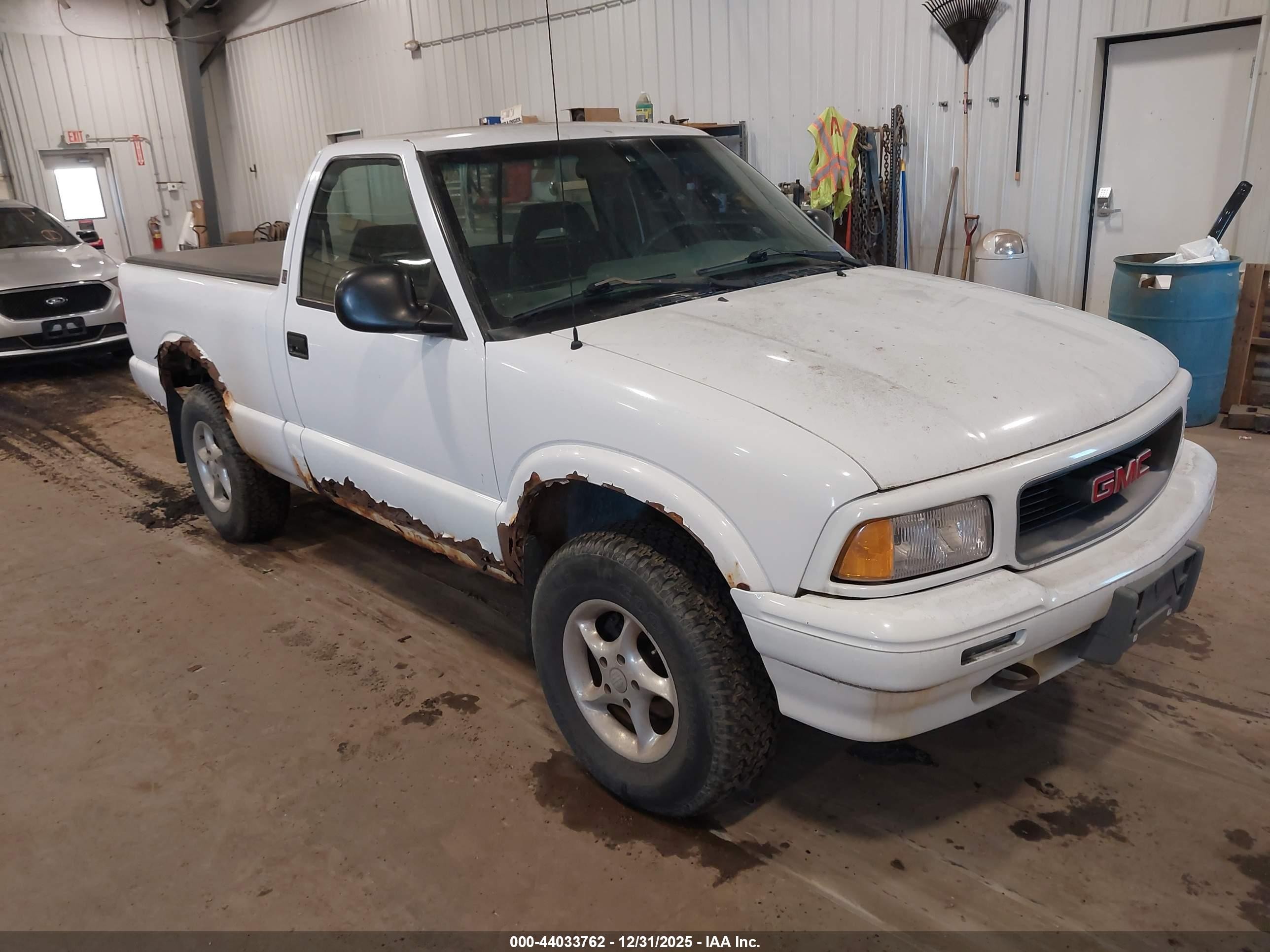 1995 GMC Sonoma, VIN 1GTDT14W4SK520125 — Обычный износ