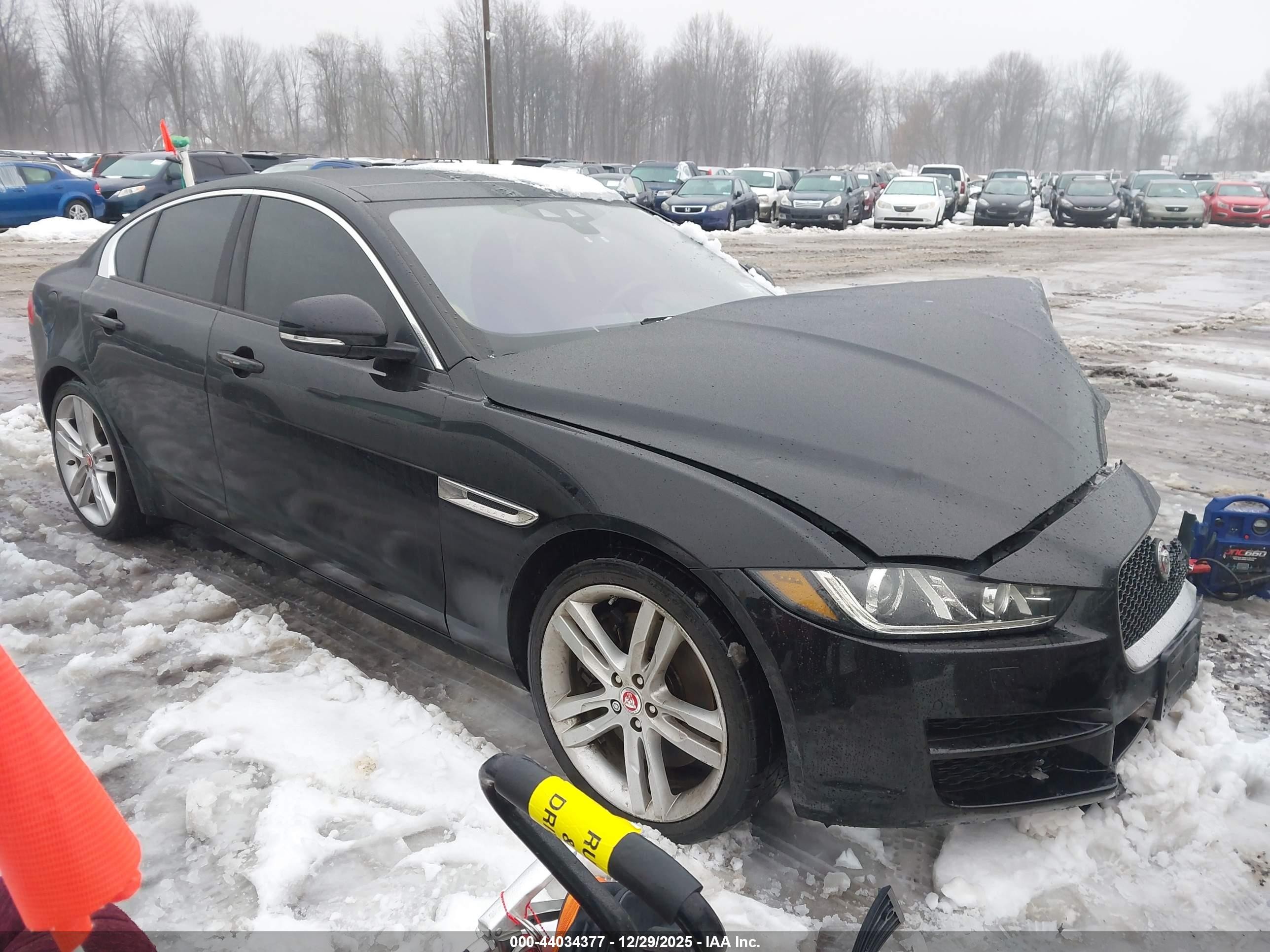 2018 Jaguar XE, VIN SAJAJ4EV5JCP21848 — Front end