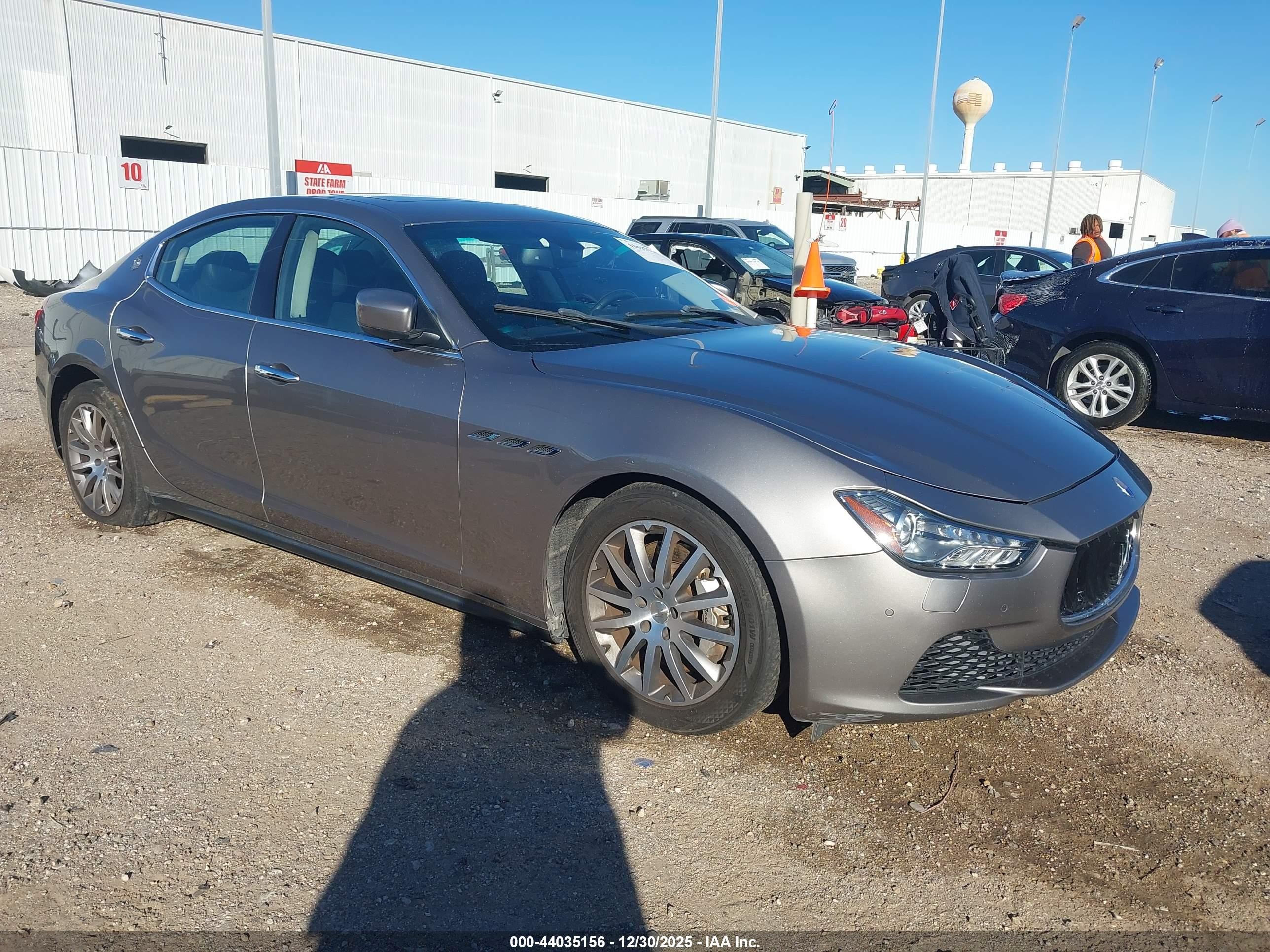 2014 Maserati Ghibli S Q4, VIN ZAM57RTA0E1080357 — Undercarriage