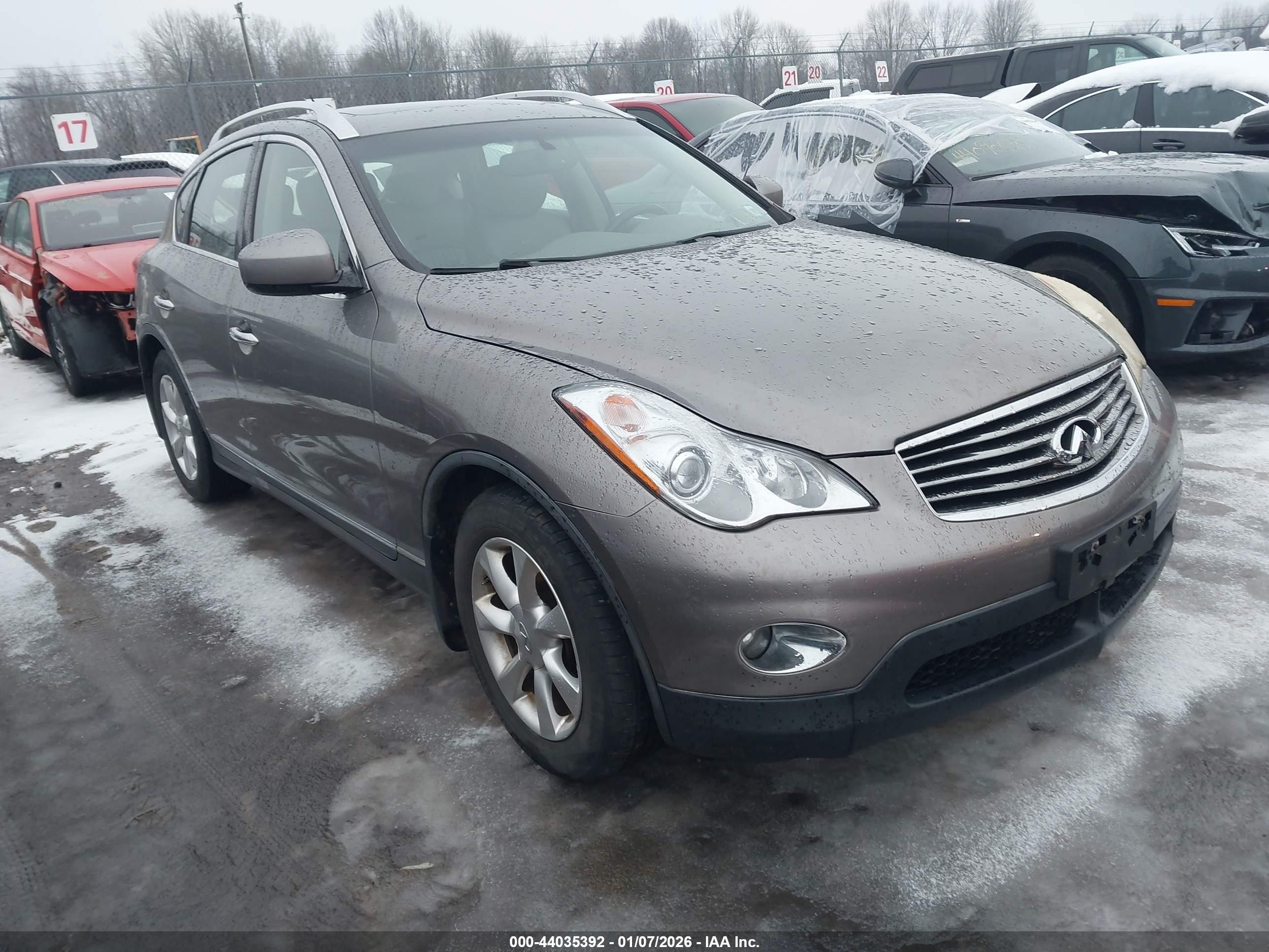 2009 Infiniti EX Journey, VIN JNKAJ09F79M951602 — Фото с аукциона