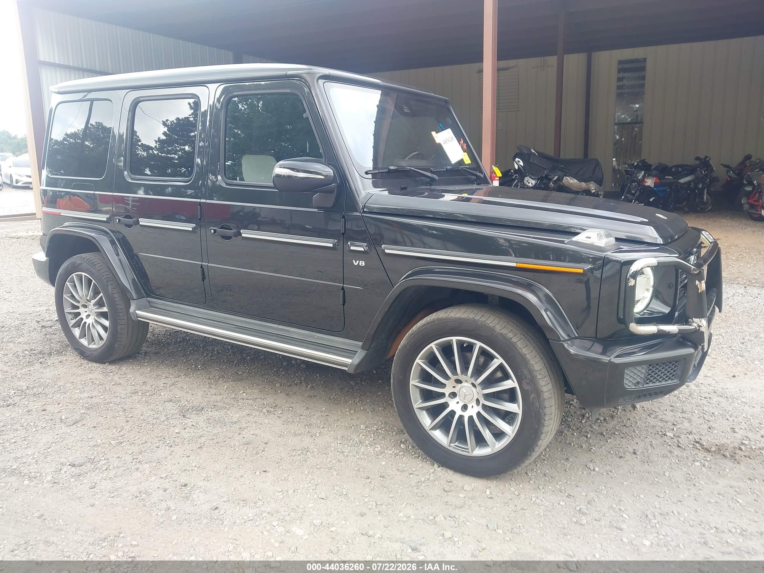 2021 Mercedes-Benz G 550, VIN W1NYC6BJ4MX392148 — Rear end
