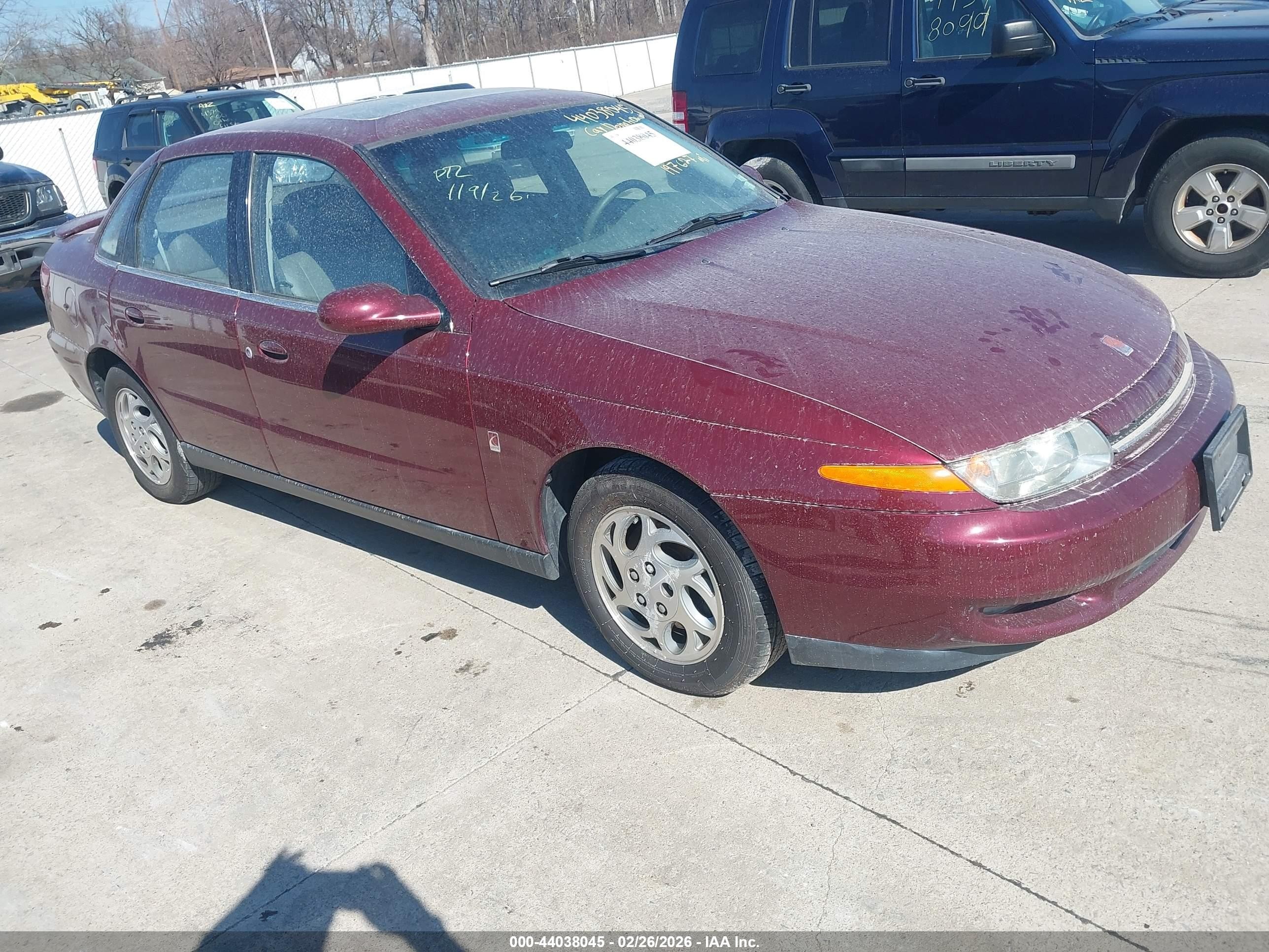 2002 Saturn LS, VIN 1G8JU54F22Y516637 — Normal wear
