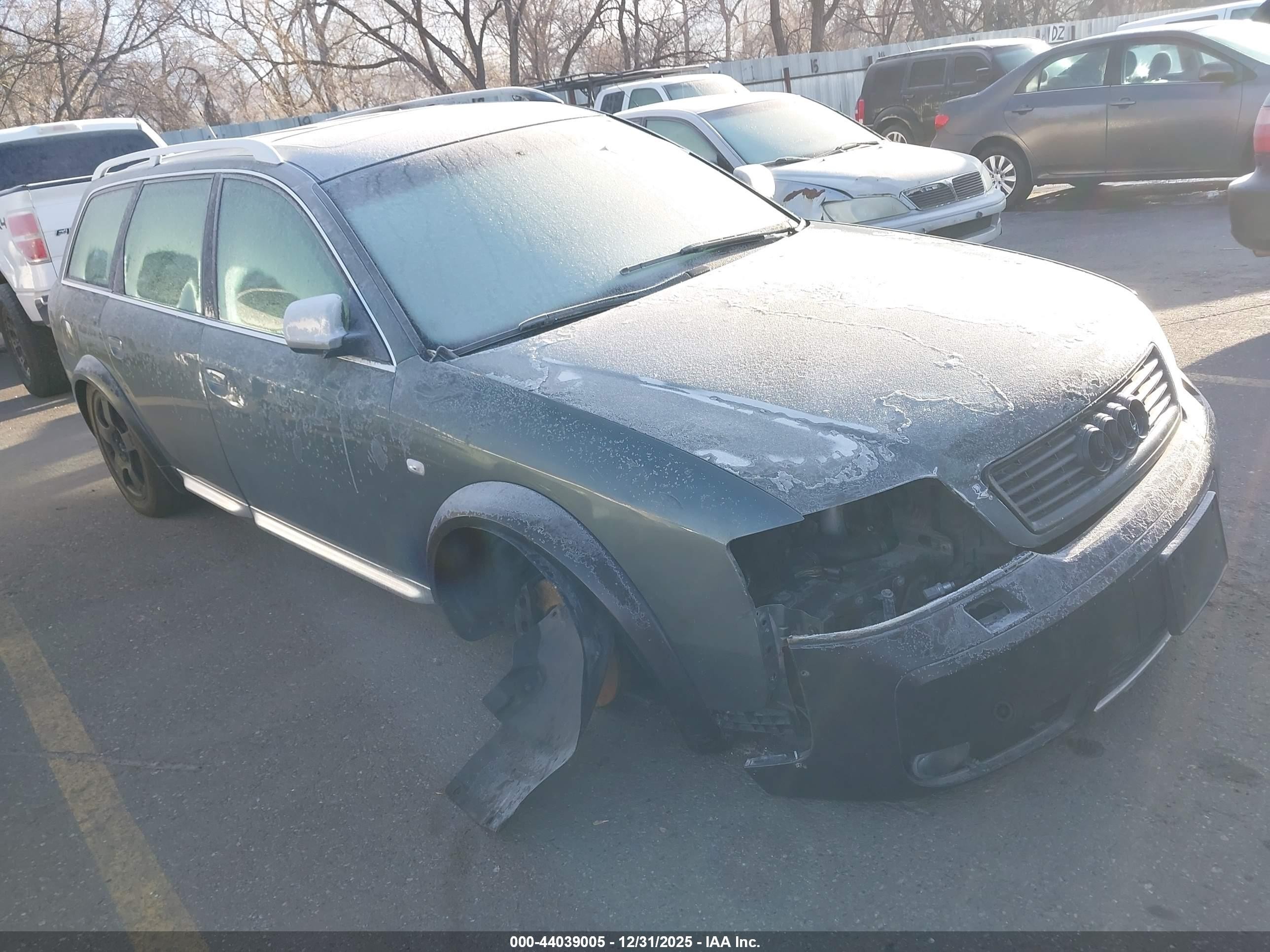 2002 Audi allroad A6 V8, VIN WA1YD64B92N105562 — Перед