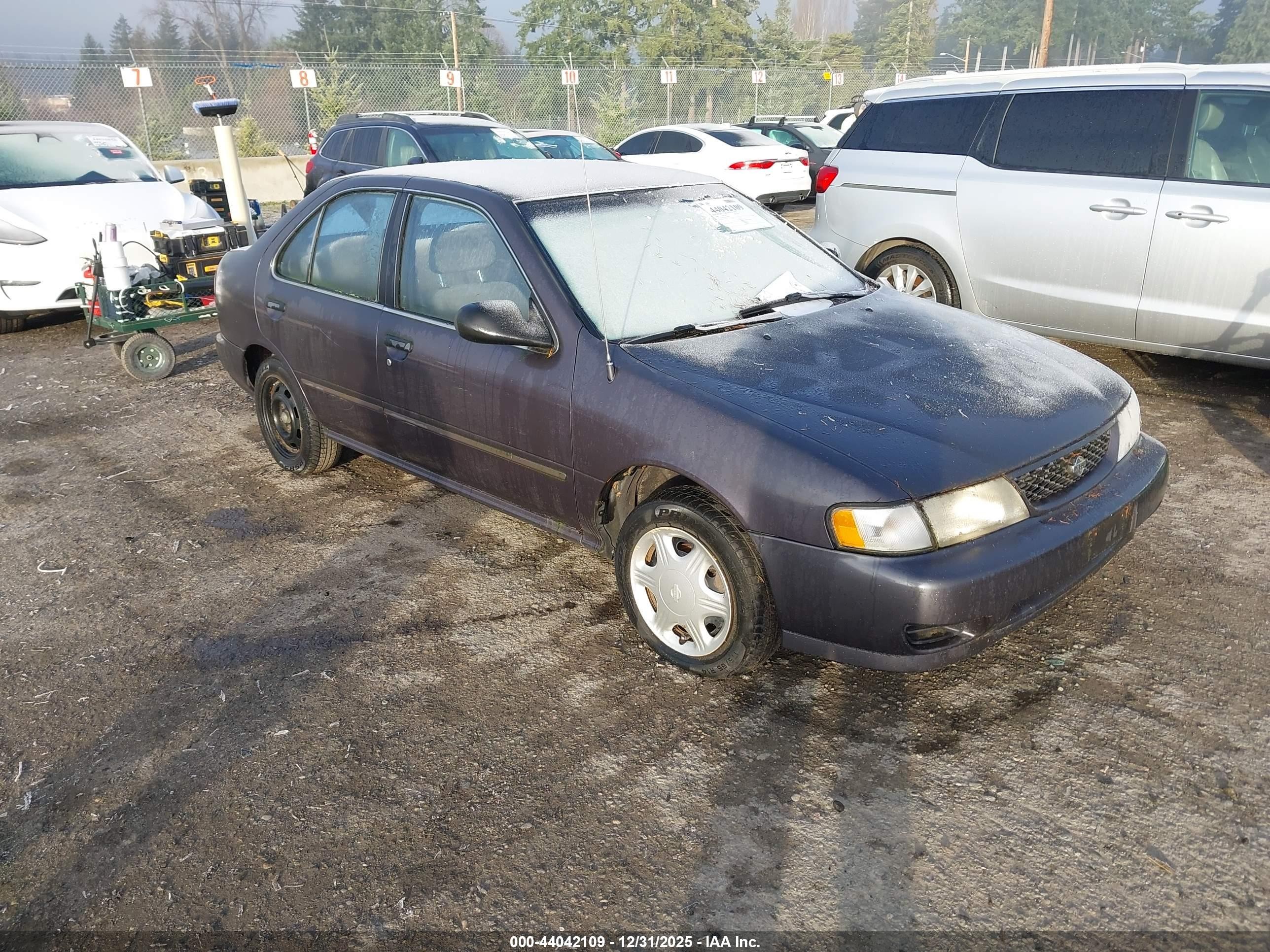 1998 Nissan Sentra XE, VIN 1N4AB41D0WC757596 — Обычный износ