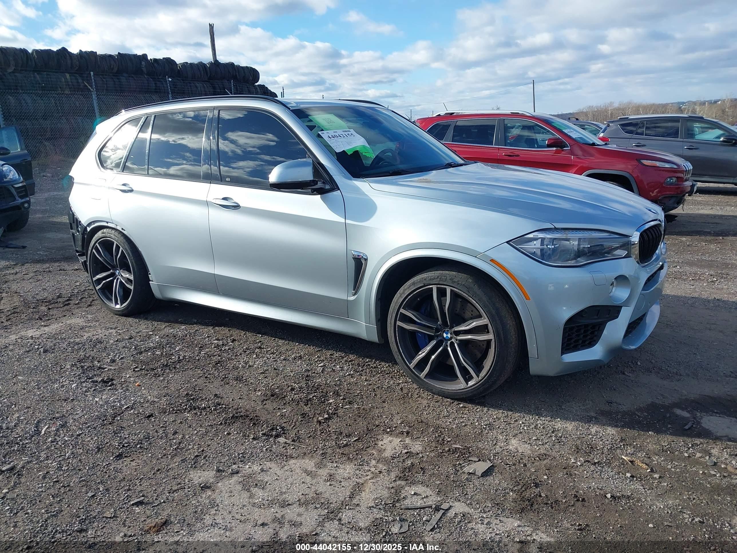 2015 BMW X5 M, VIN 5YMKT6C57F0C89617 — Rear end