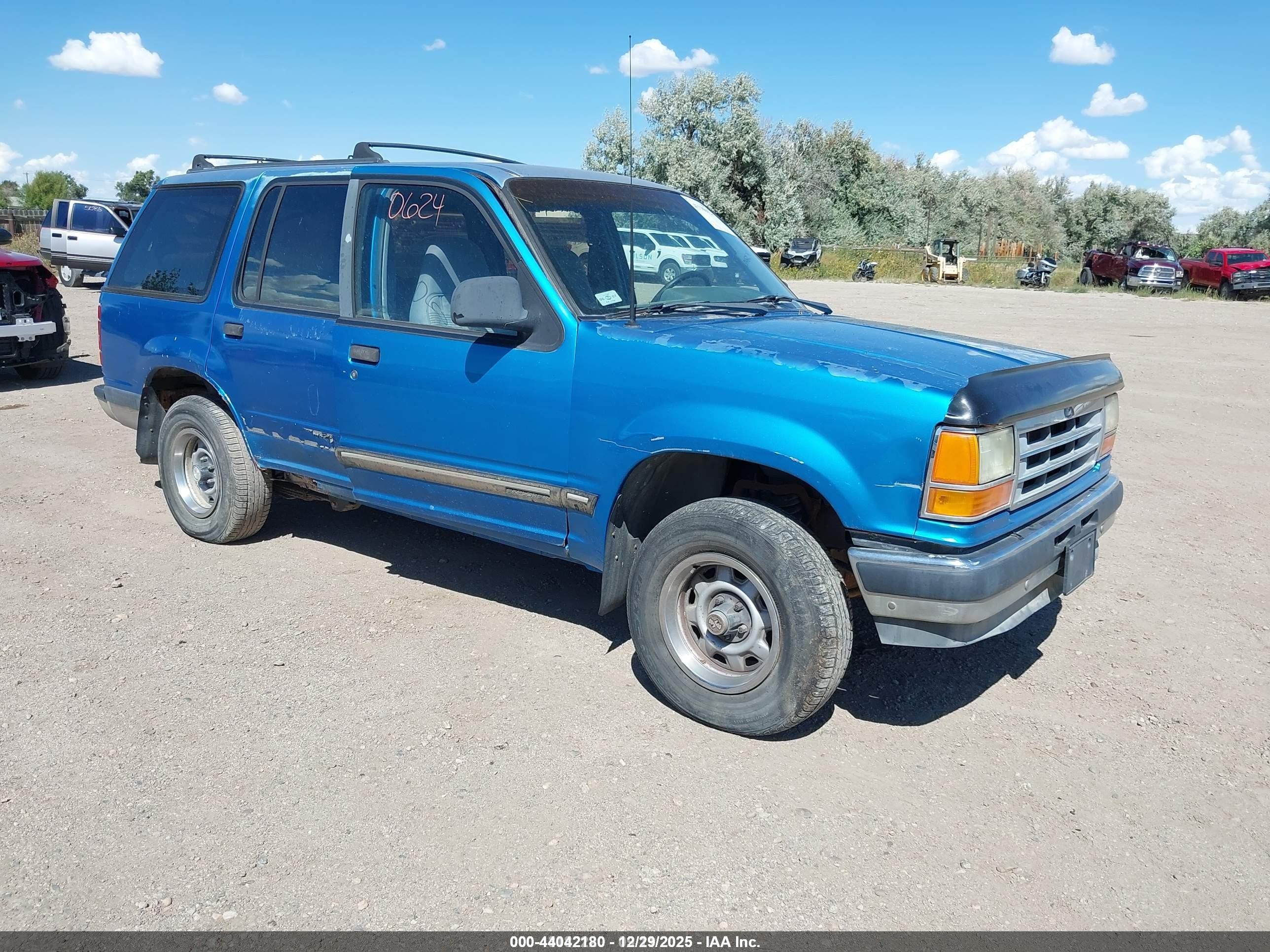 1992 Ford Explorer Eddie Bauer, VIN 1FMDU34X3NUB22474 — Not stated