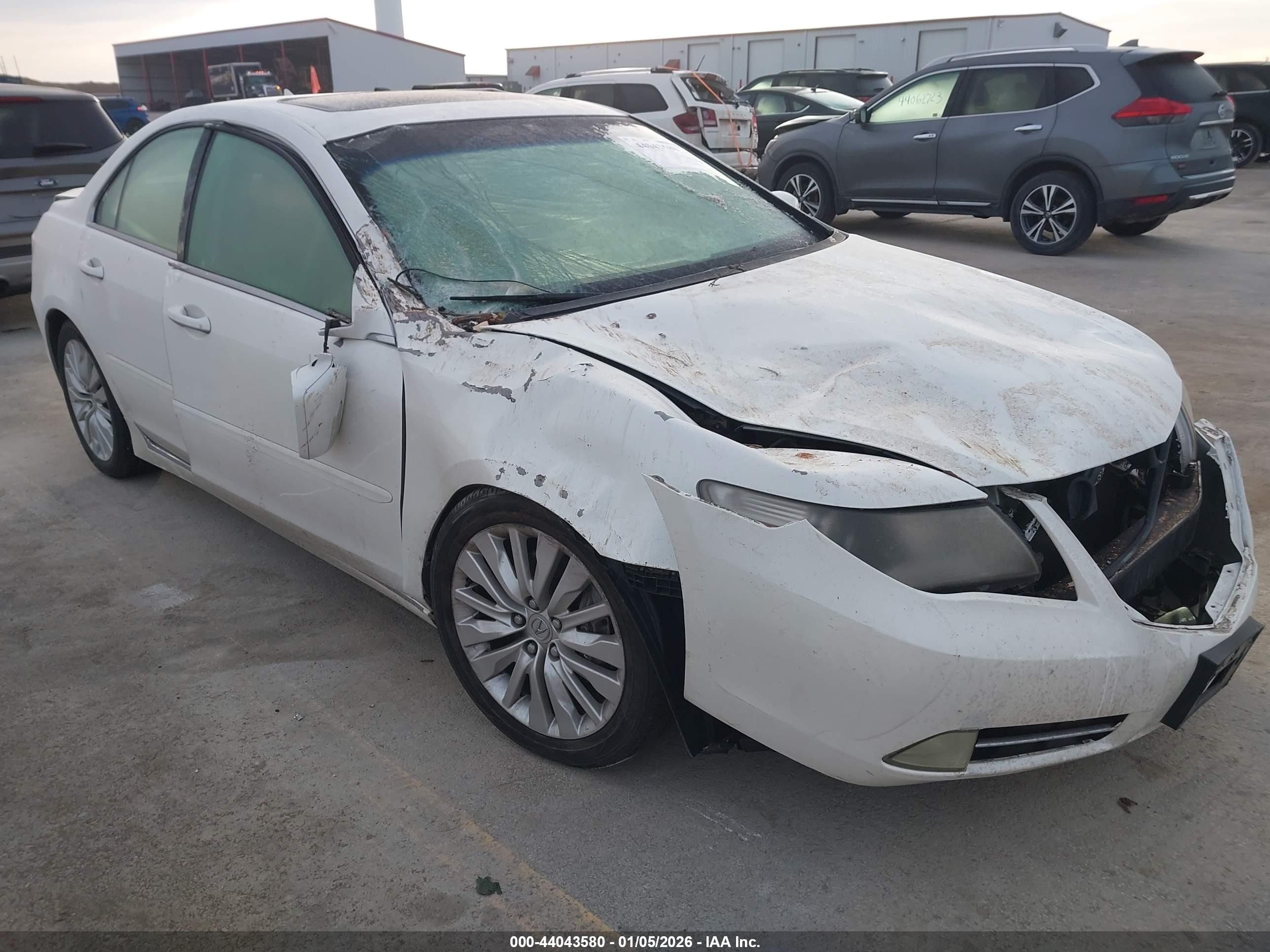 2012 Acura RL Technology, VIN JH4KB2F64CC000143 — Front end