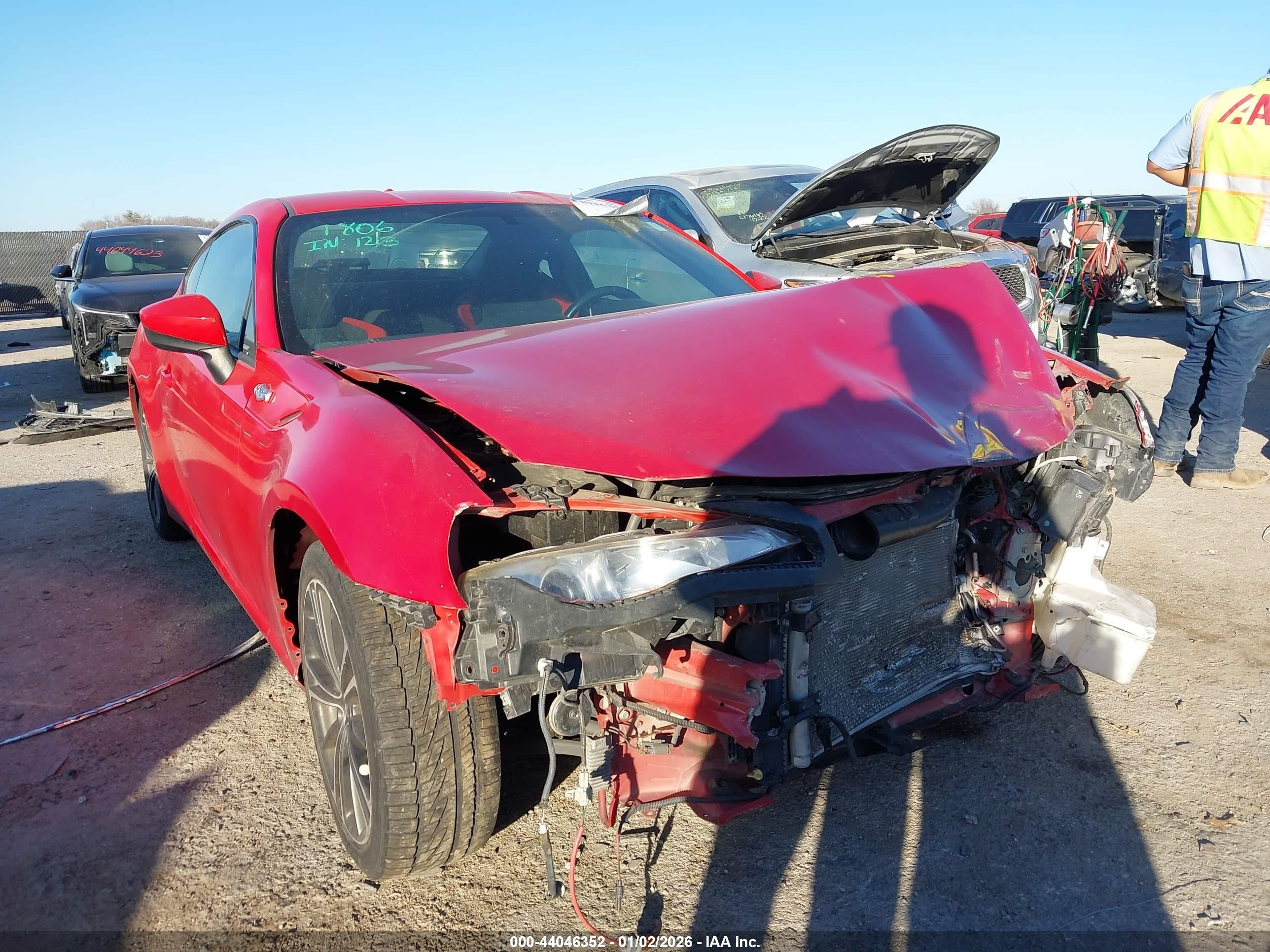 2016 Scion FR-S, VIN JF1ZNAA17G8706891 — Front end