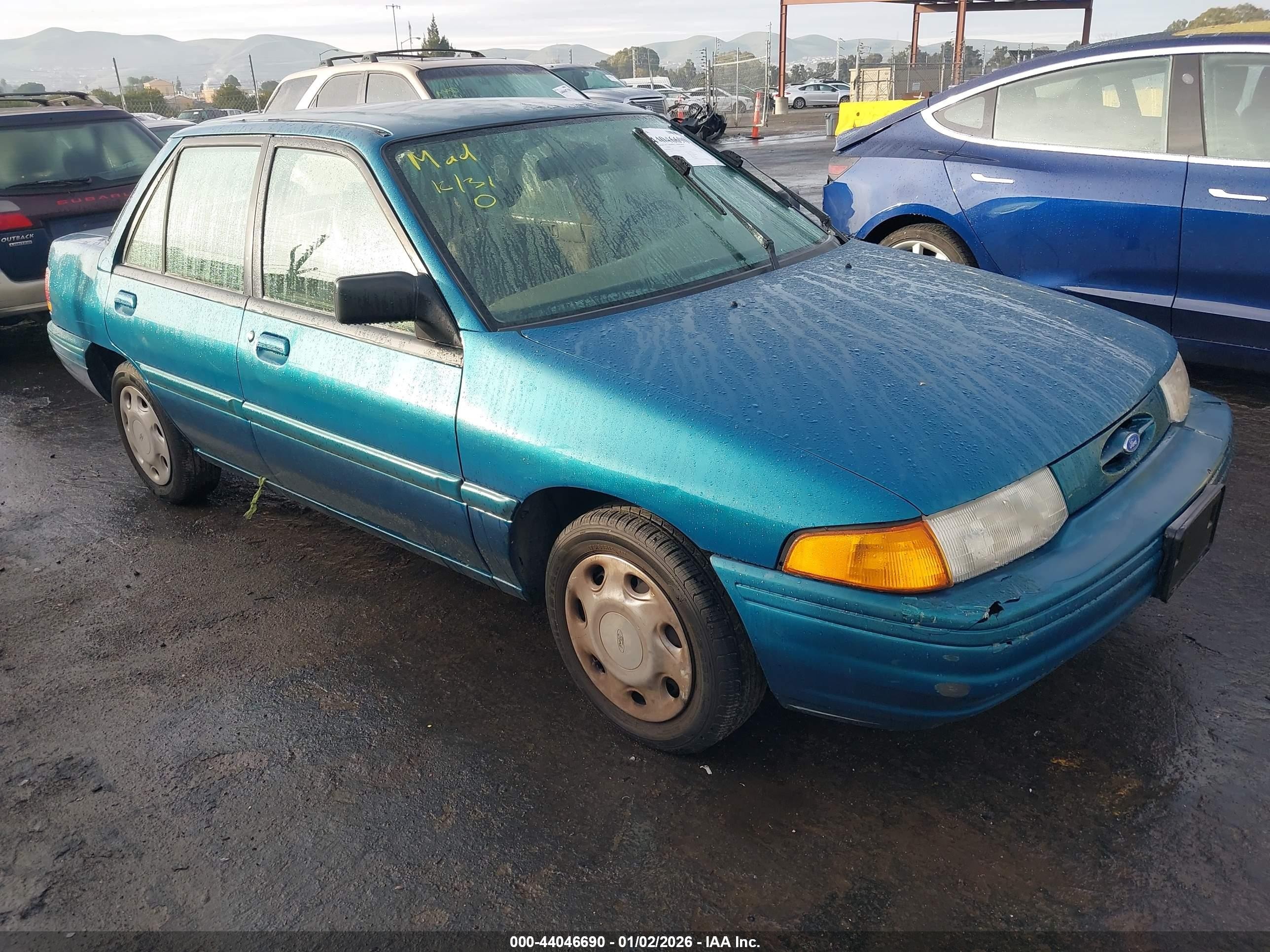 1995 Ford Escort LX, VIN 3FASP13J9SR113730 — Not stated