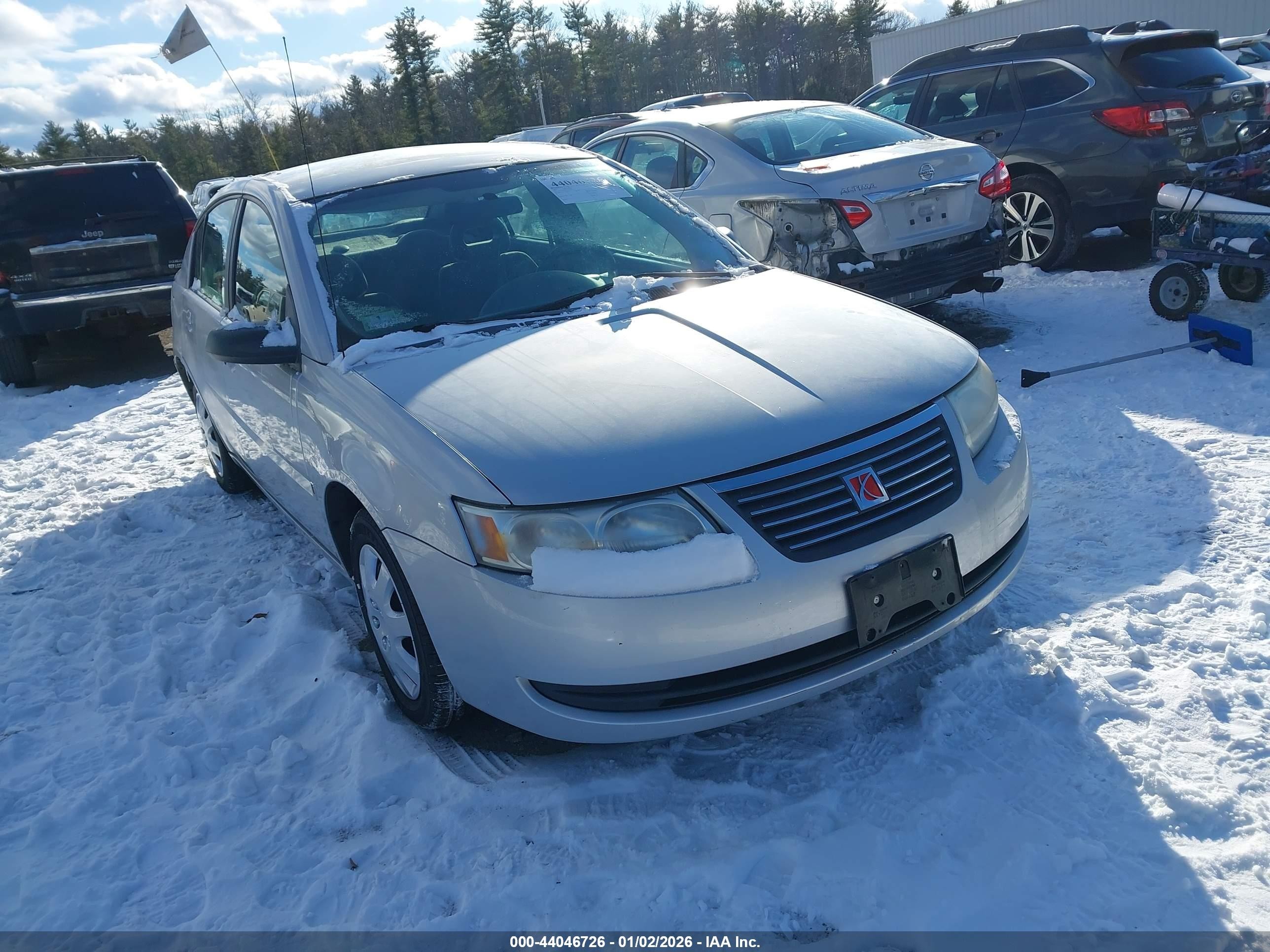 2005 Saturn ION ION 2, VIN 1G8AJ52F55Z156161 — Rear end