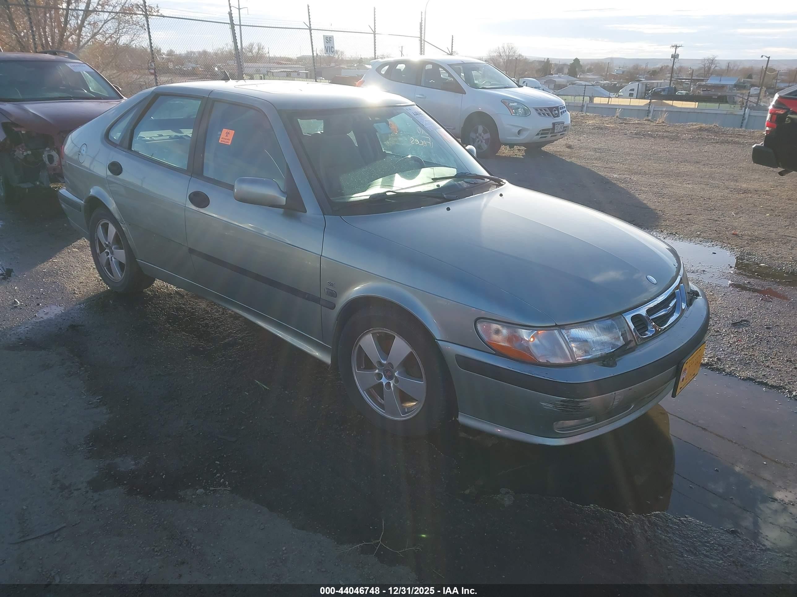 2002 Saab 9-3 SE, VIN YS3DF58K322029253 — Биологическое загрязнение