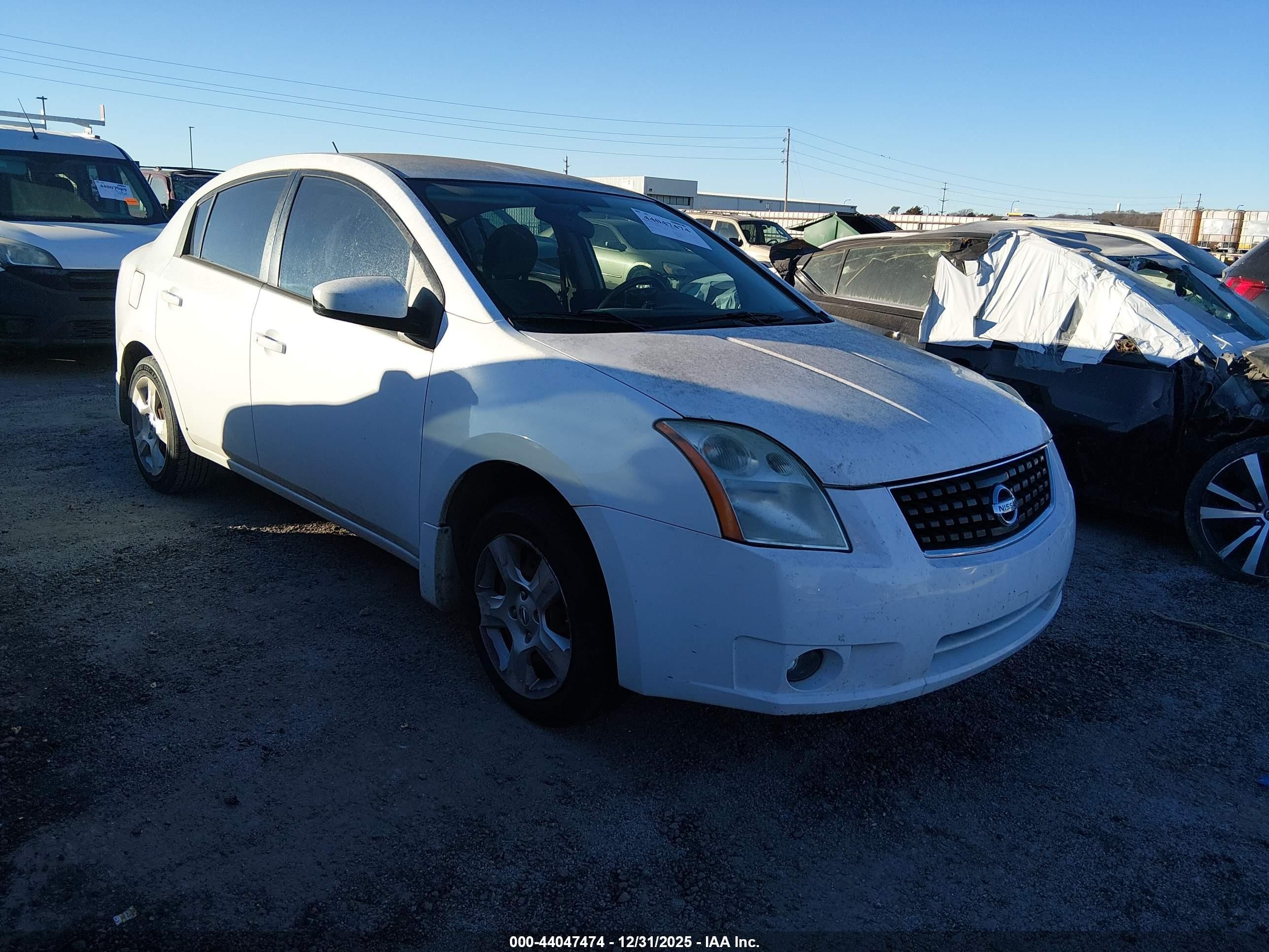 2009 Nissan Sentra 2.0 SL FE+, VIN 3N1AB61E49L650996 — Mechanical
