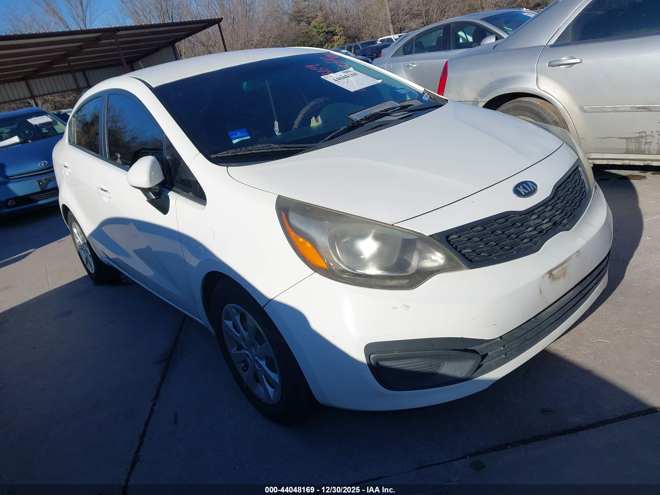 2015 Kia Rio LX, VIN KNADM4A38F6492446 — Repossession