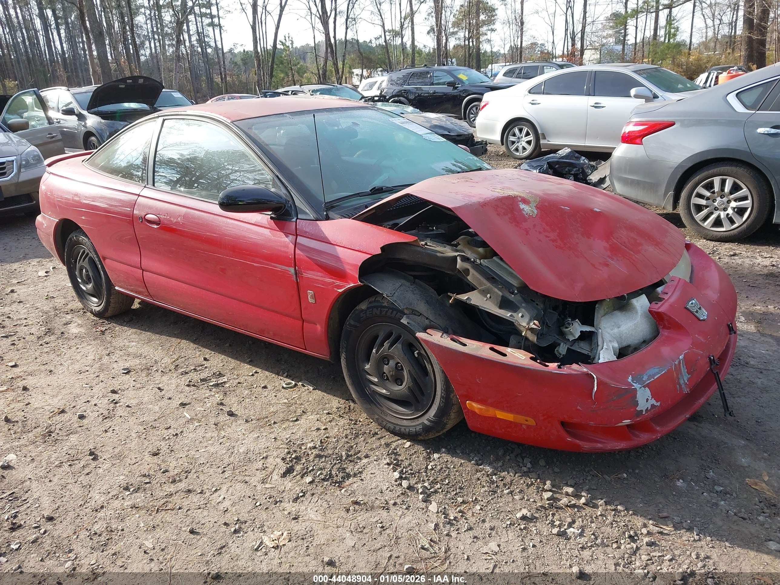 1997 Saturn SC, VIN 1G8ZG1276VZ279163 — Front end
