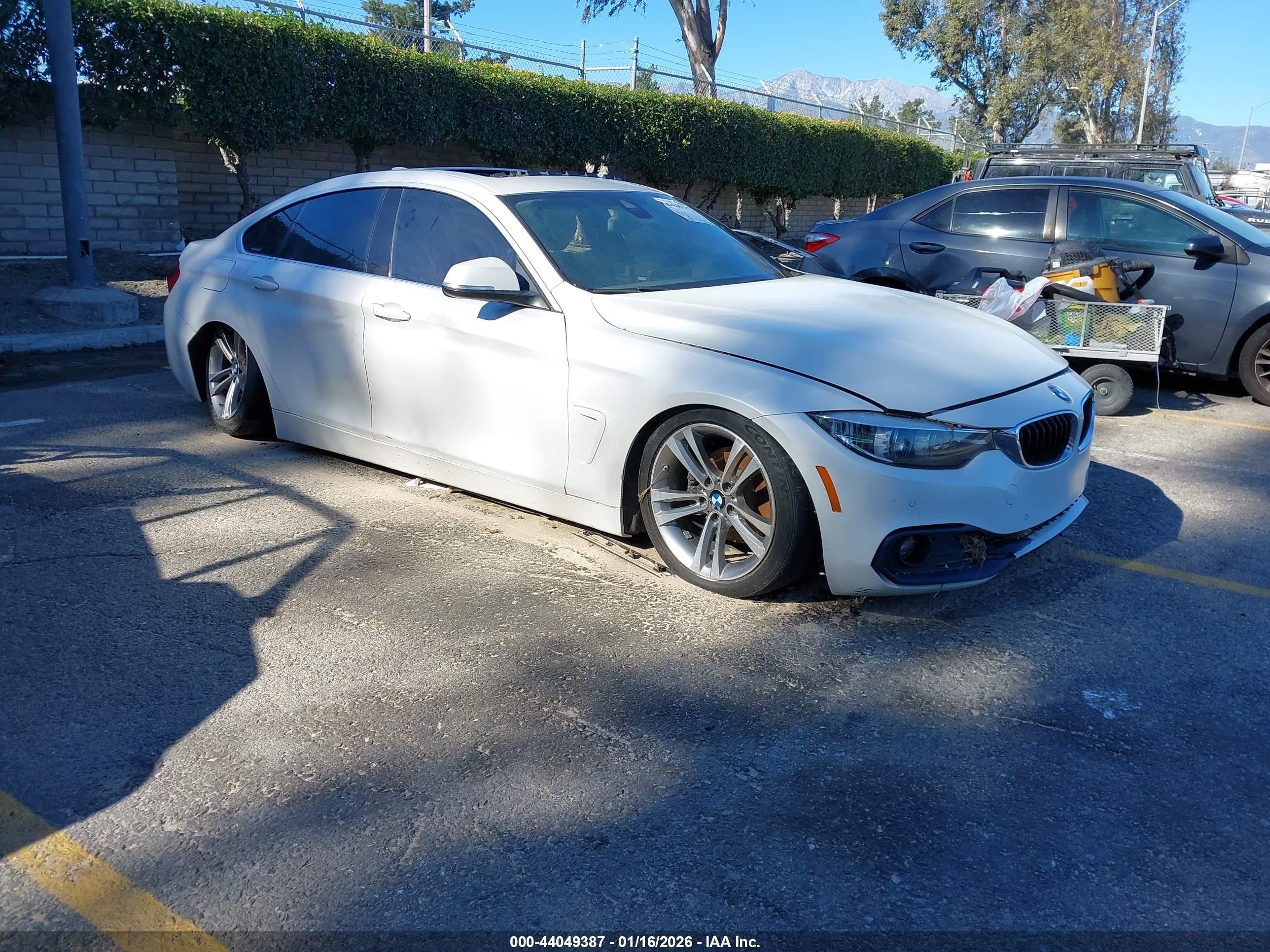 2018 BMW 4 Series 430i, VIN WBA4J1C52JBG79481 — Water / flood