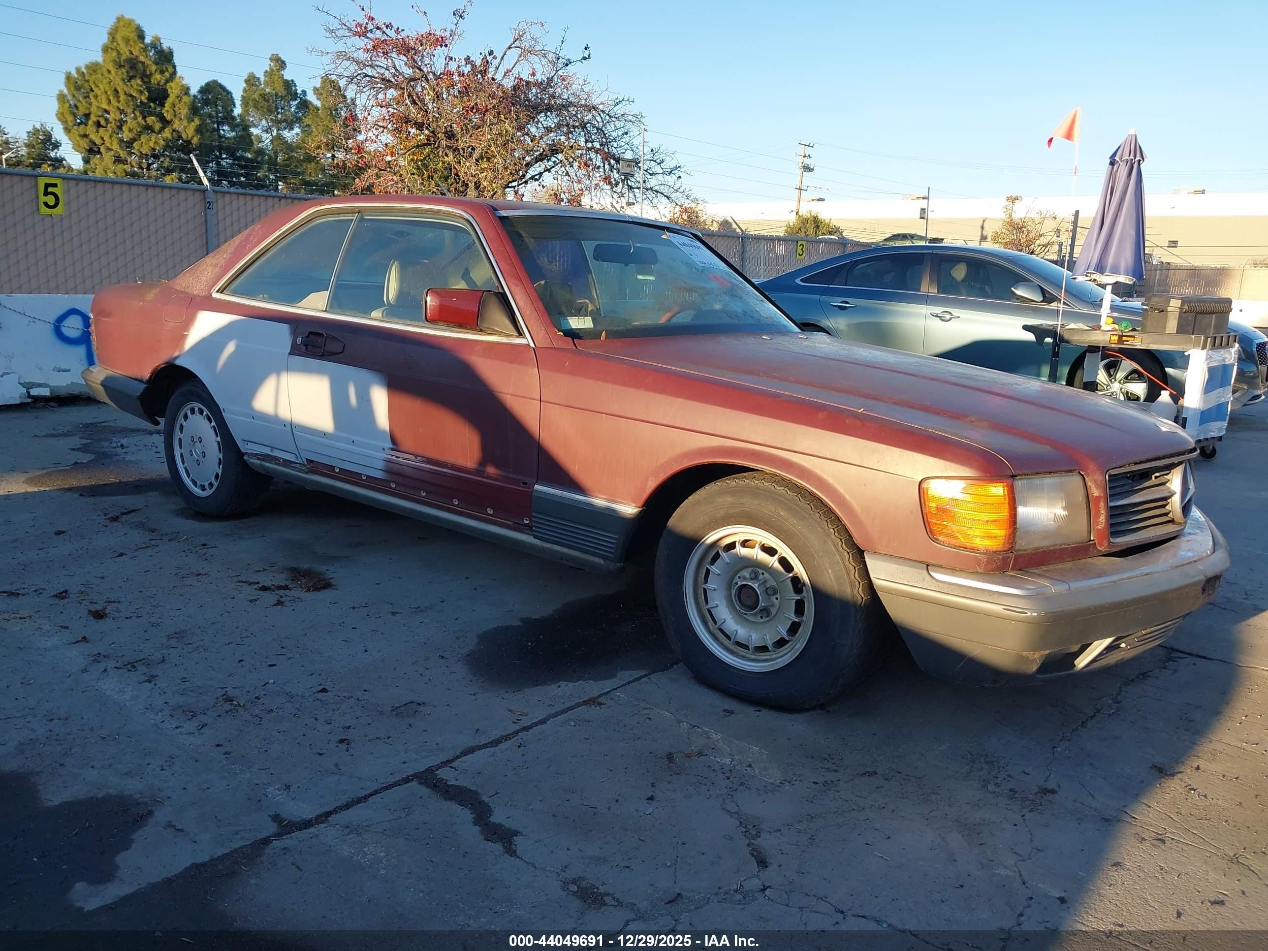 1984 Mercedes-Benz 500, VIN WDBCA44A8EA054666 — Mechanical