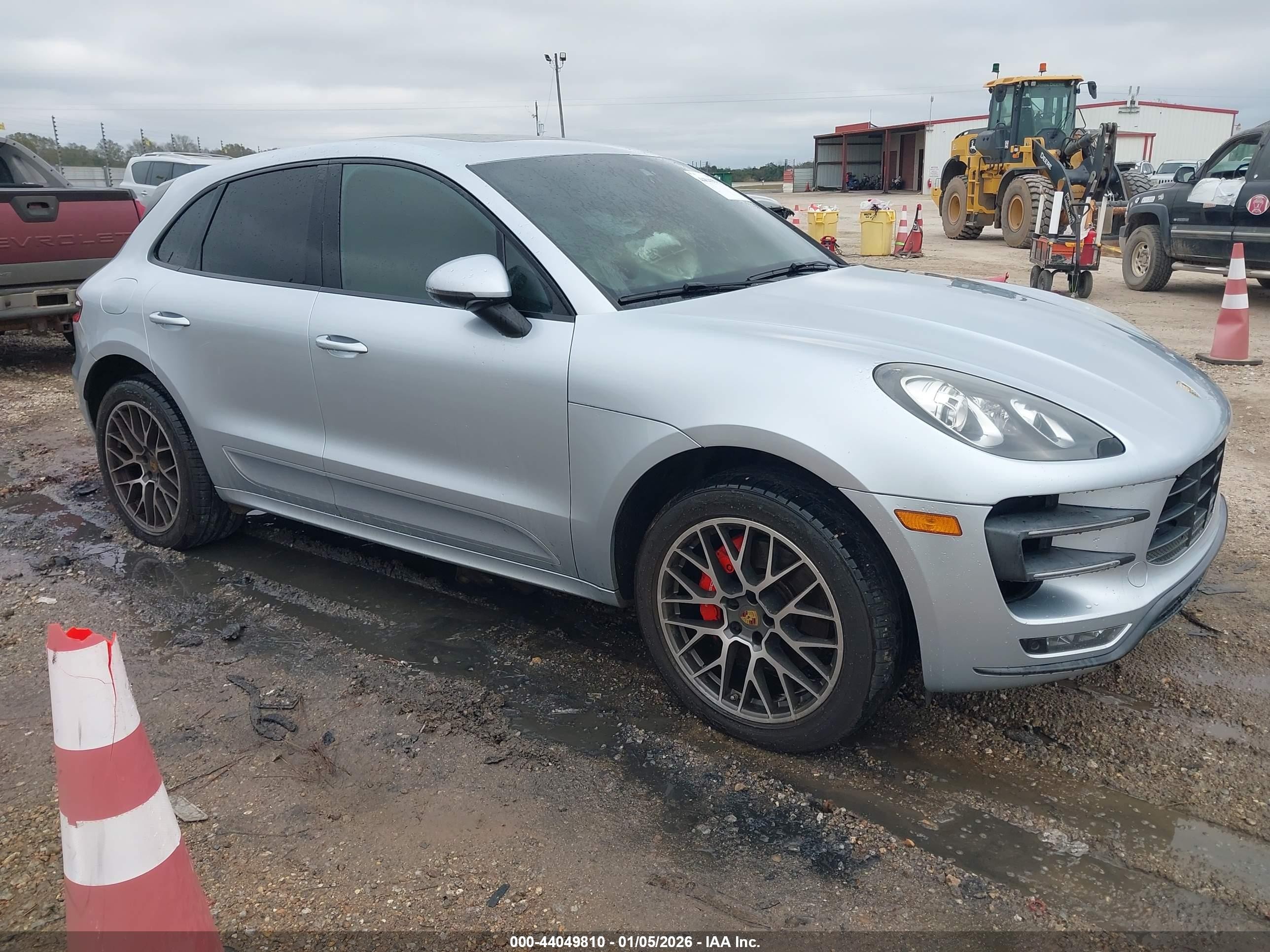 2015 Porsche Macan Turbo, VIN WP1AF2A53FLB96031 — Пожар в салоне