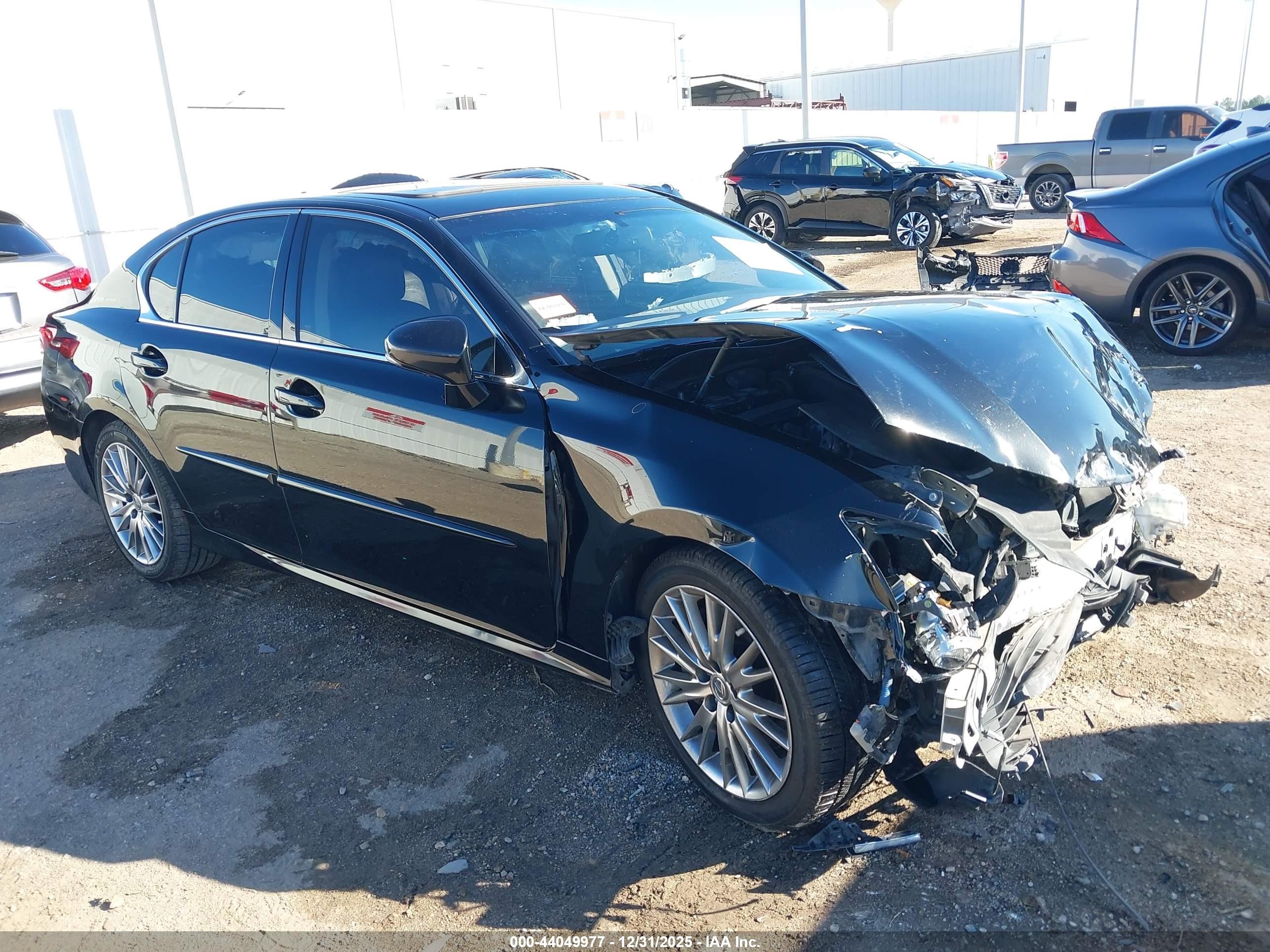 2014 Lexus GS 350, VIN JTHBE1BL1E5044198 — Front end