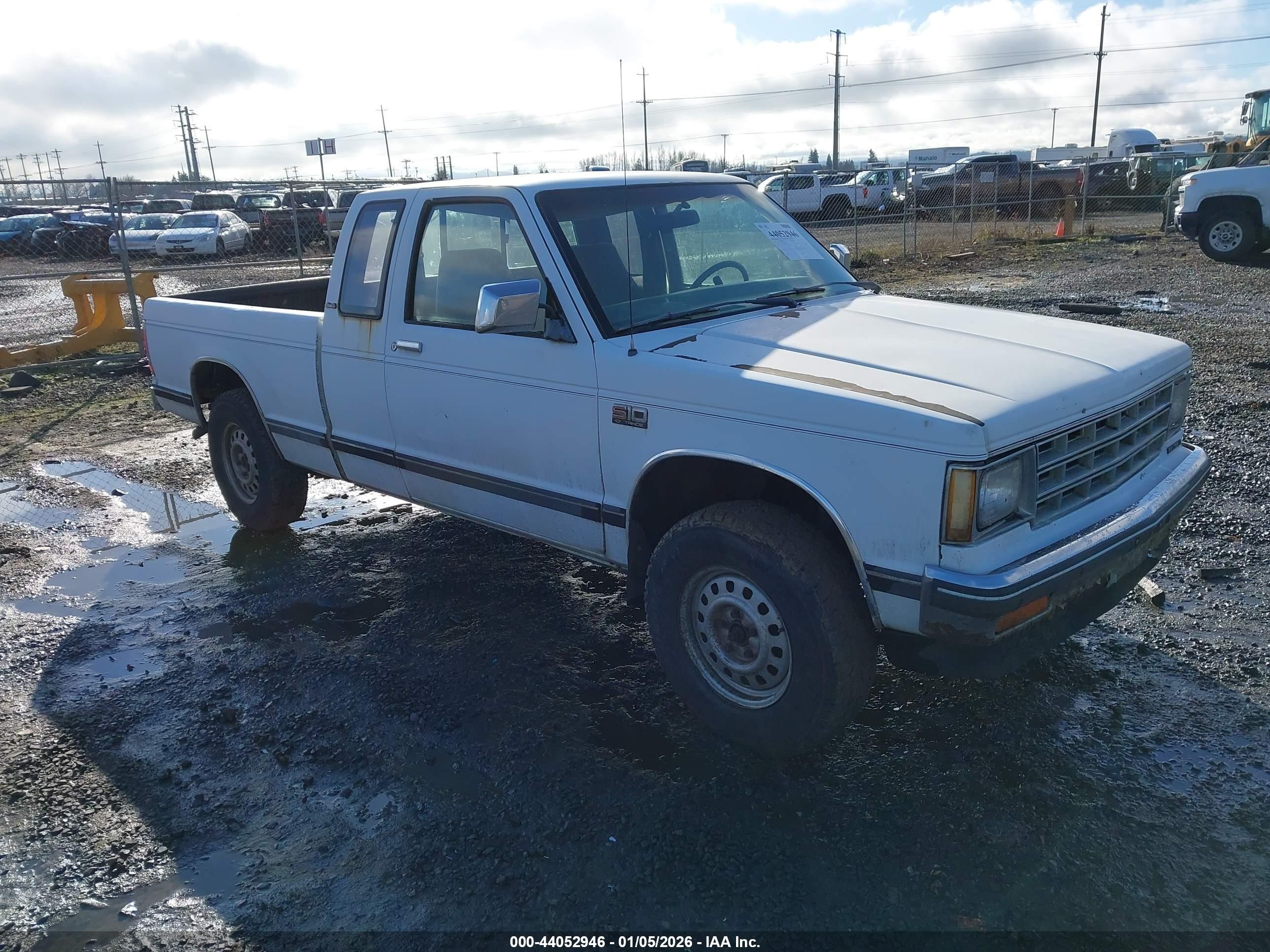 1985 Chevrolet S-10, VIN 1GCCT14B1F8237788 — Normal wear