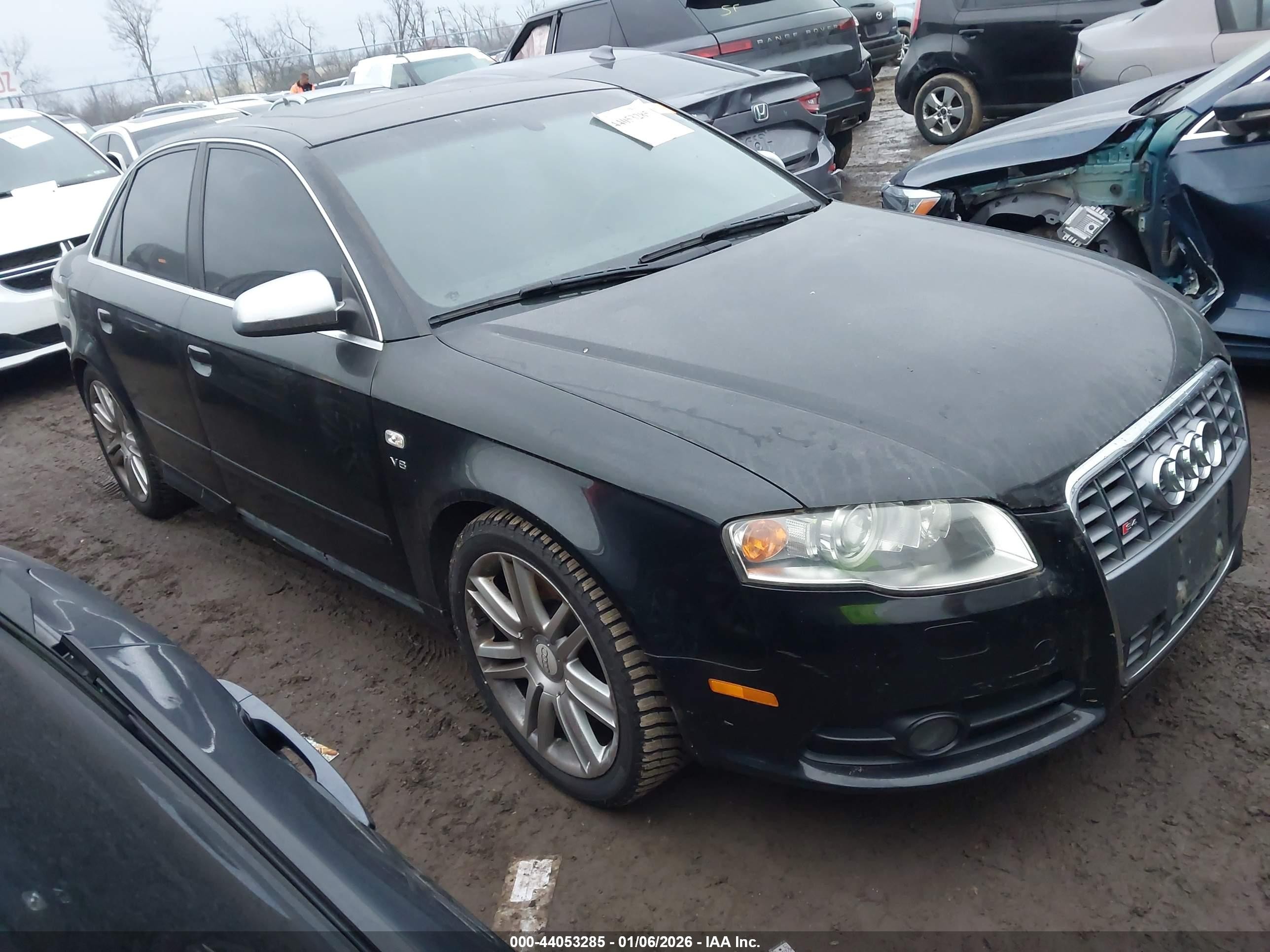 2007 Audi S4, VIN WAUGL78E37A062525 — Front end