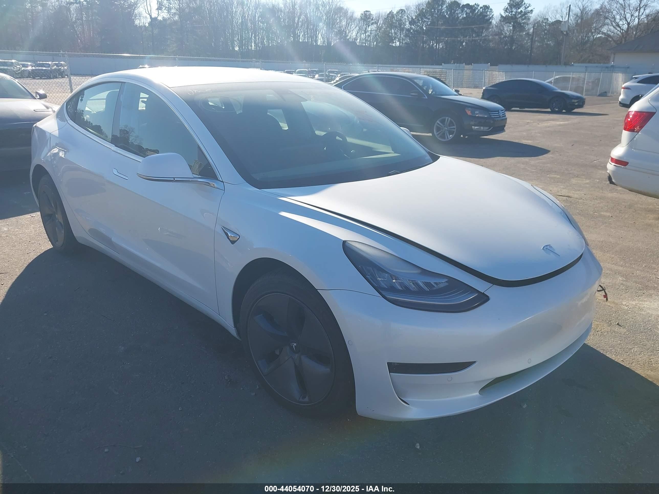 2020 Tesla Model 3 Long Range, VIN 5YJ3E1EB4LF629037 — Repossession